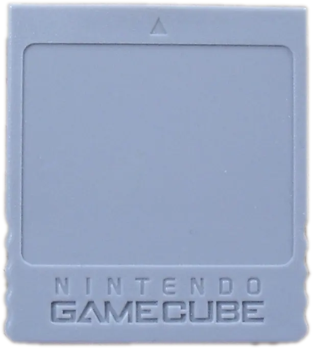 Geheugenkaart voor de Nintendo GameCube