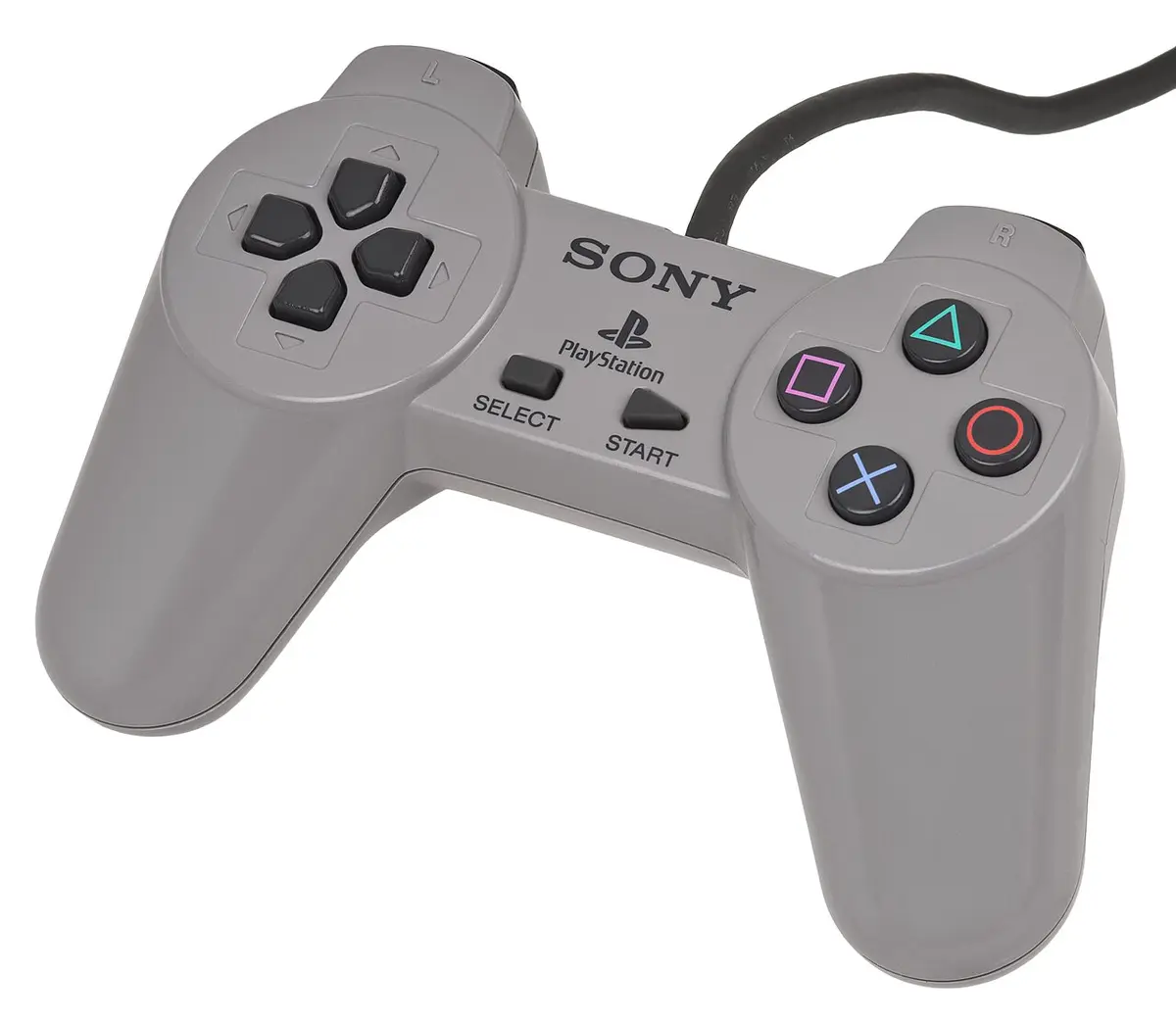 Originele PlayStation 1-controller zonder analoge sticks
