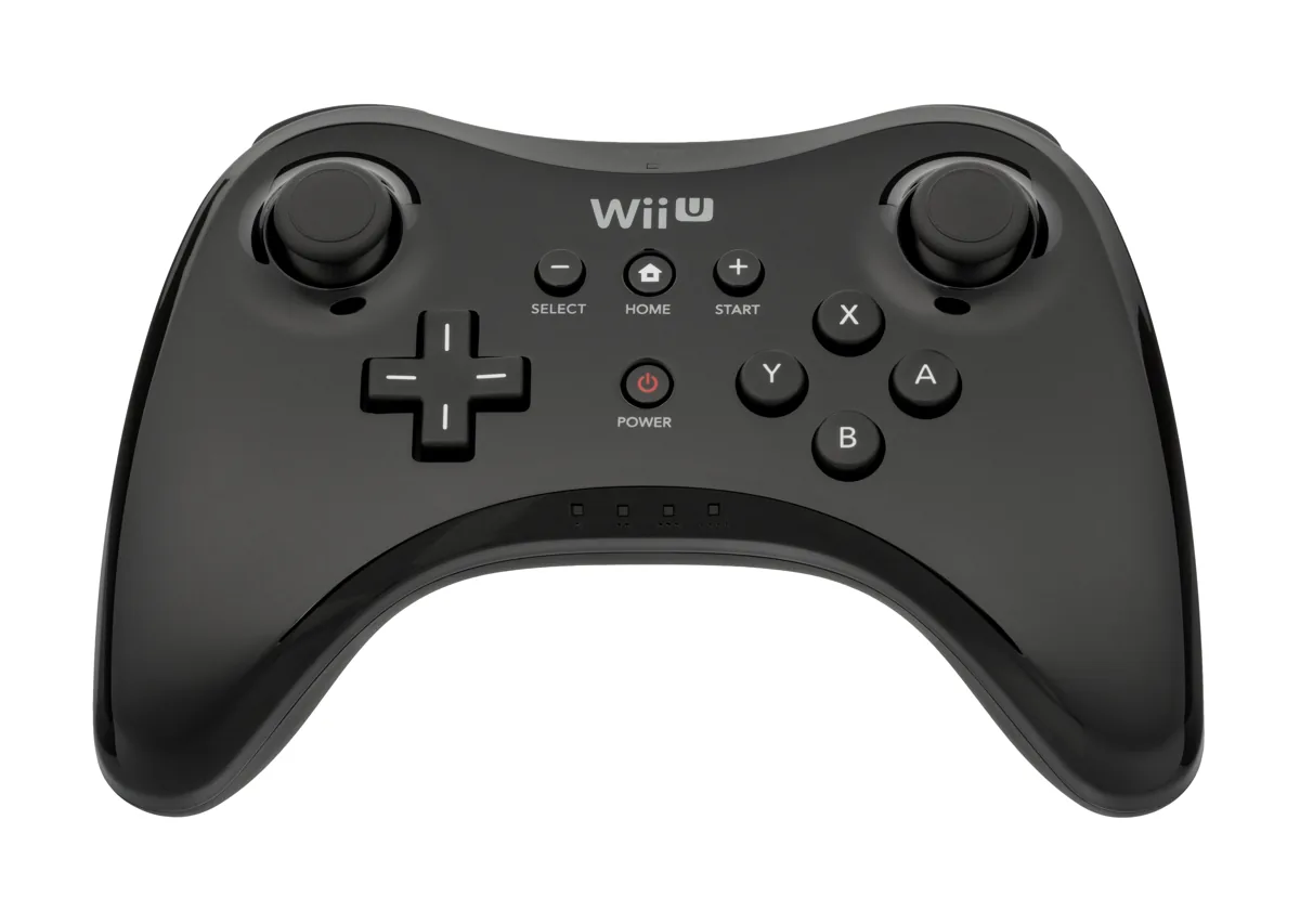 Zwarte Nintendo Wii U Pro Controller