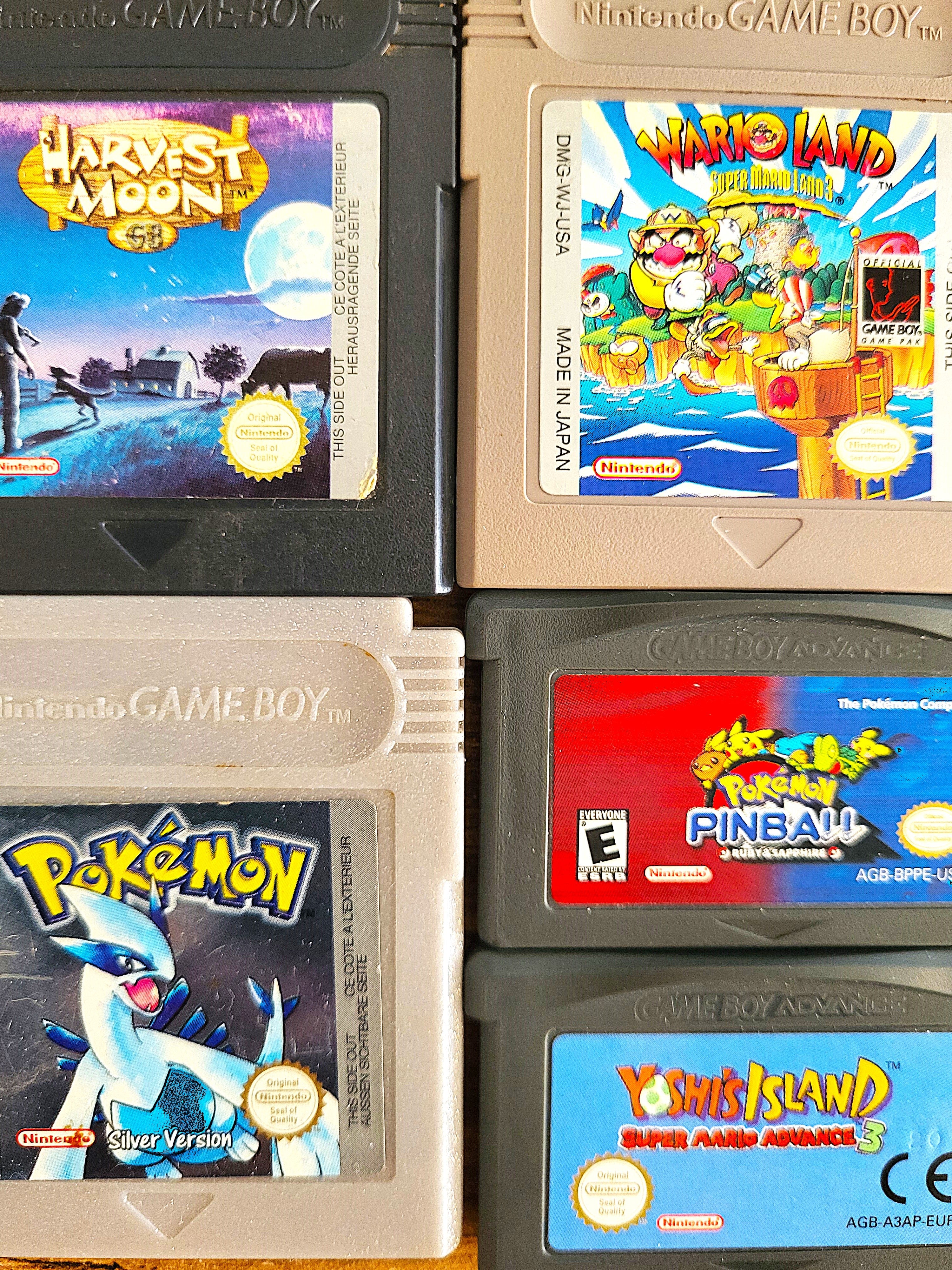 Nintendo GameBoy Advance Games Verzameling Spellen
