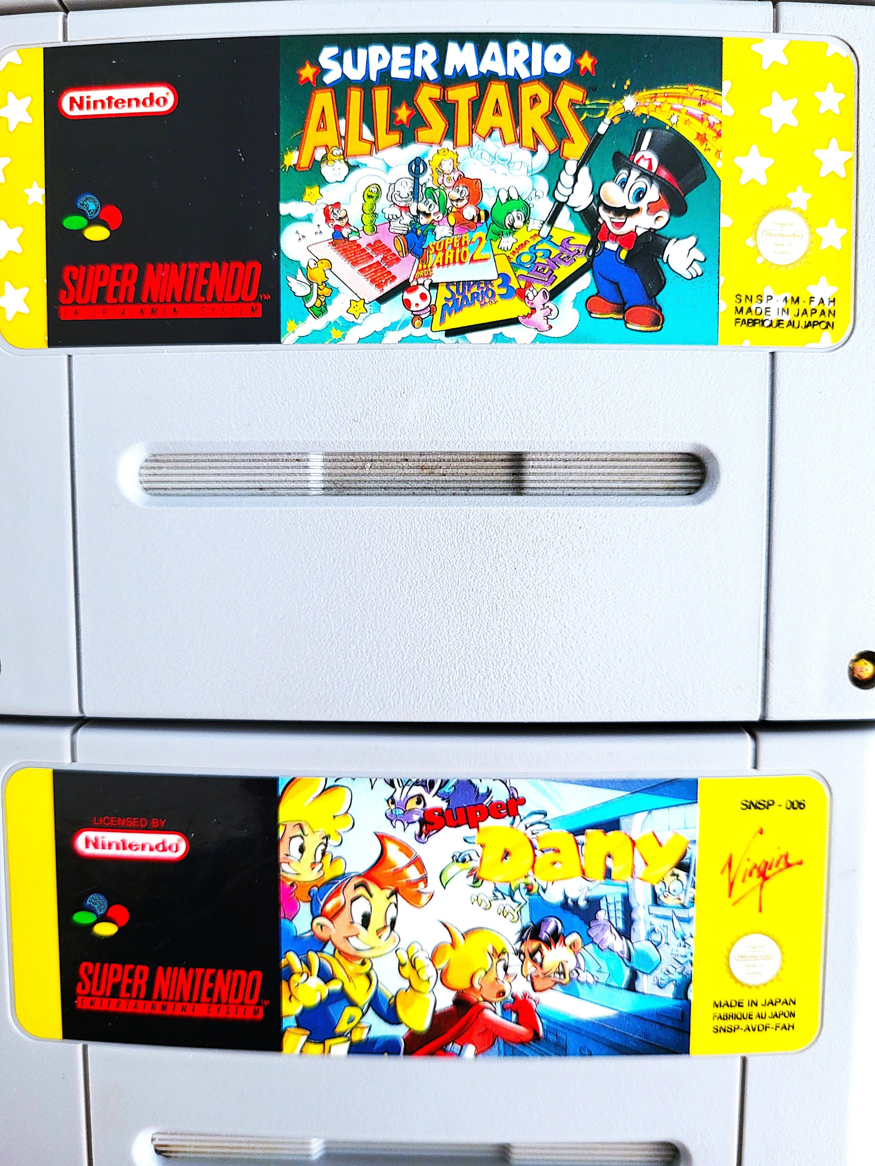 Super Nintendo SNES Games Verzameling Spellen