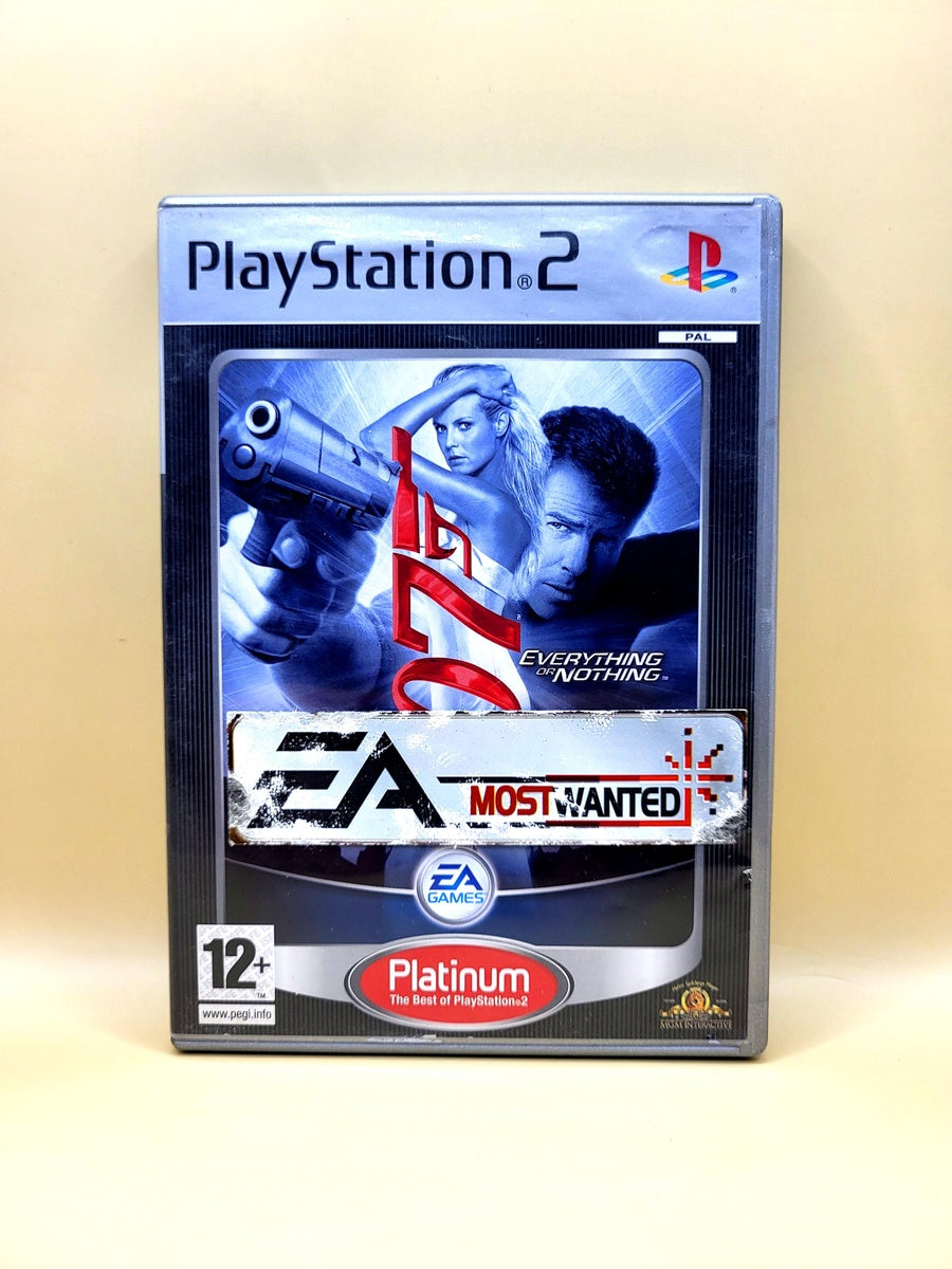 007 Everything Or Nothing (Platinum) - PlayStation 2 - PS2