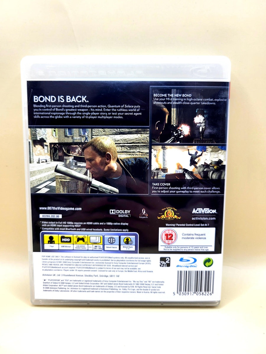 007 Quantum of Solace - PlayStation 3 - PS3