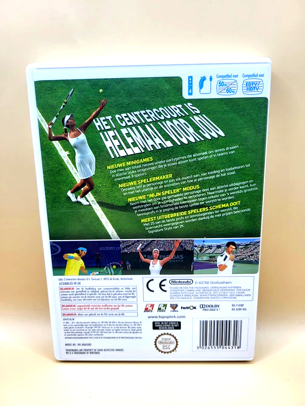 Top Spin 4 - Nintendo Wii