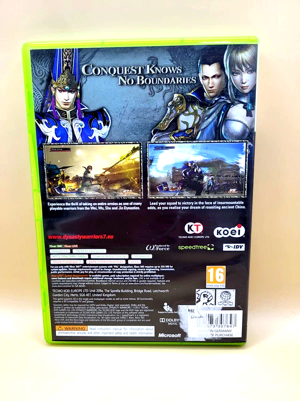 Dynasty Warriors 7 - Xbox 360