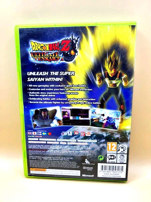 Dragon Ball Z Ultimate Tenkaichi - Xbox 360