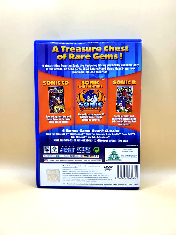 Sonic Gems Collection - PlayStation 2 - PS2