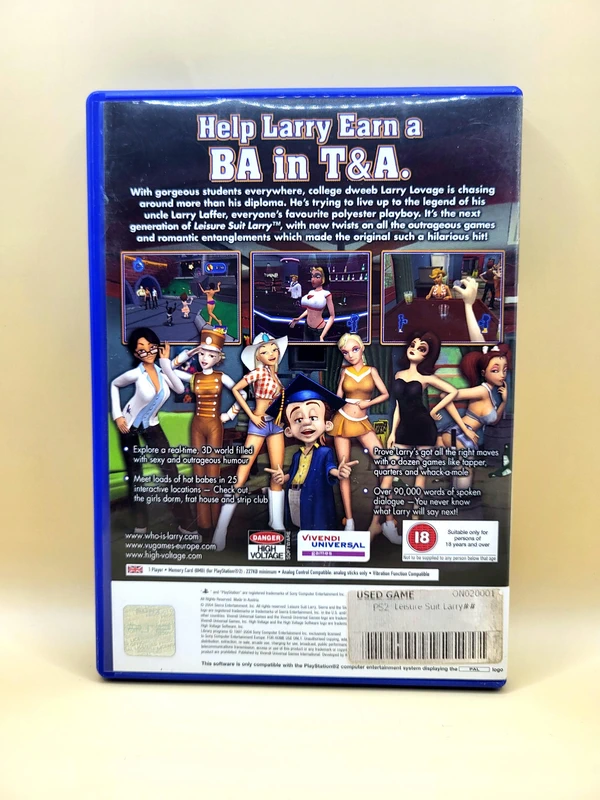 Leisure Suit Larry Magna Cum Laude - PlayStation 2 - PS2