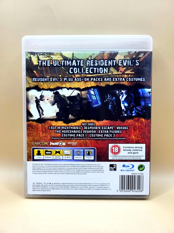 Resident Evil 5 Gold Edition - PlayStation 3 - PS3