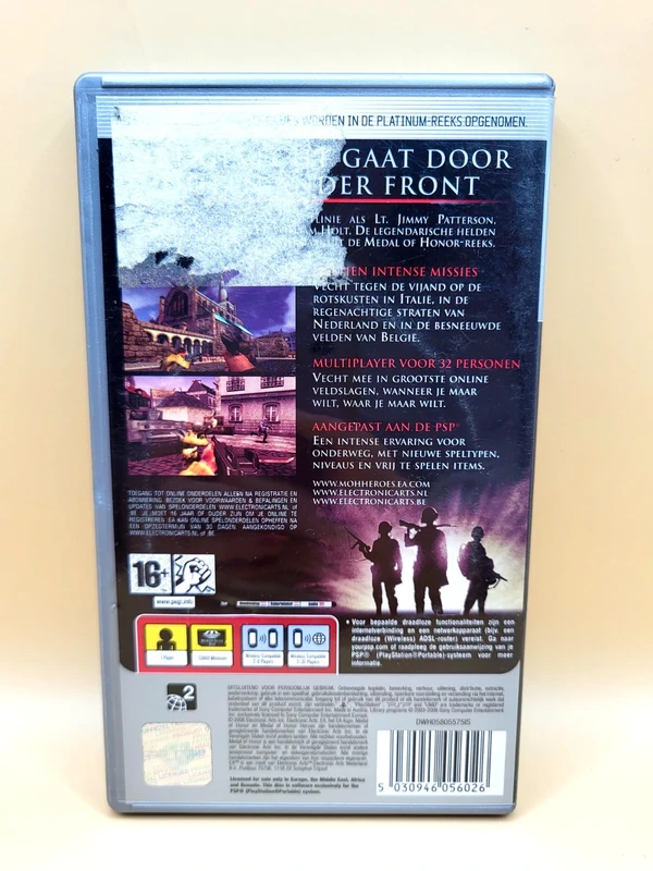 Medal of Honor: Heroes (Platinum) - PlayStation 2 - PS2
