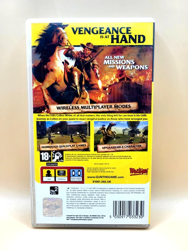 Gun: Showdown - PlayStation Portable - PSP