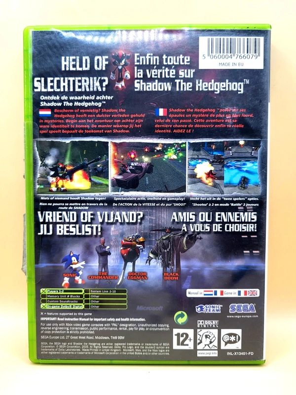 Shadow the Hedgehog - Xbox Original