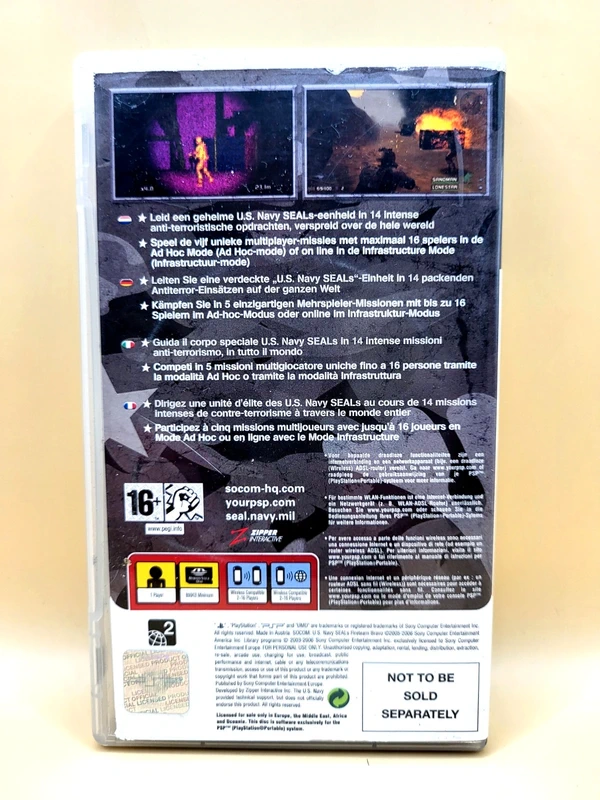 SOCOM U.S. Navy Seals: Fireteam Bravo - PlayStation Portable - PSP