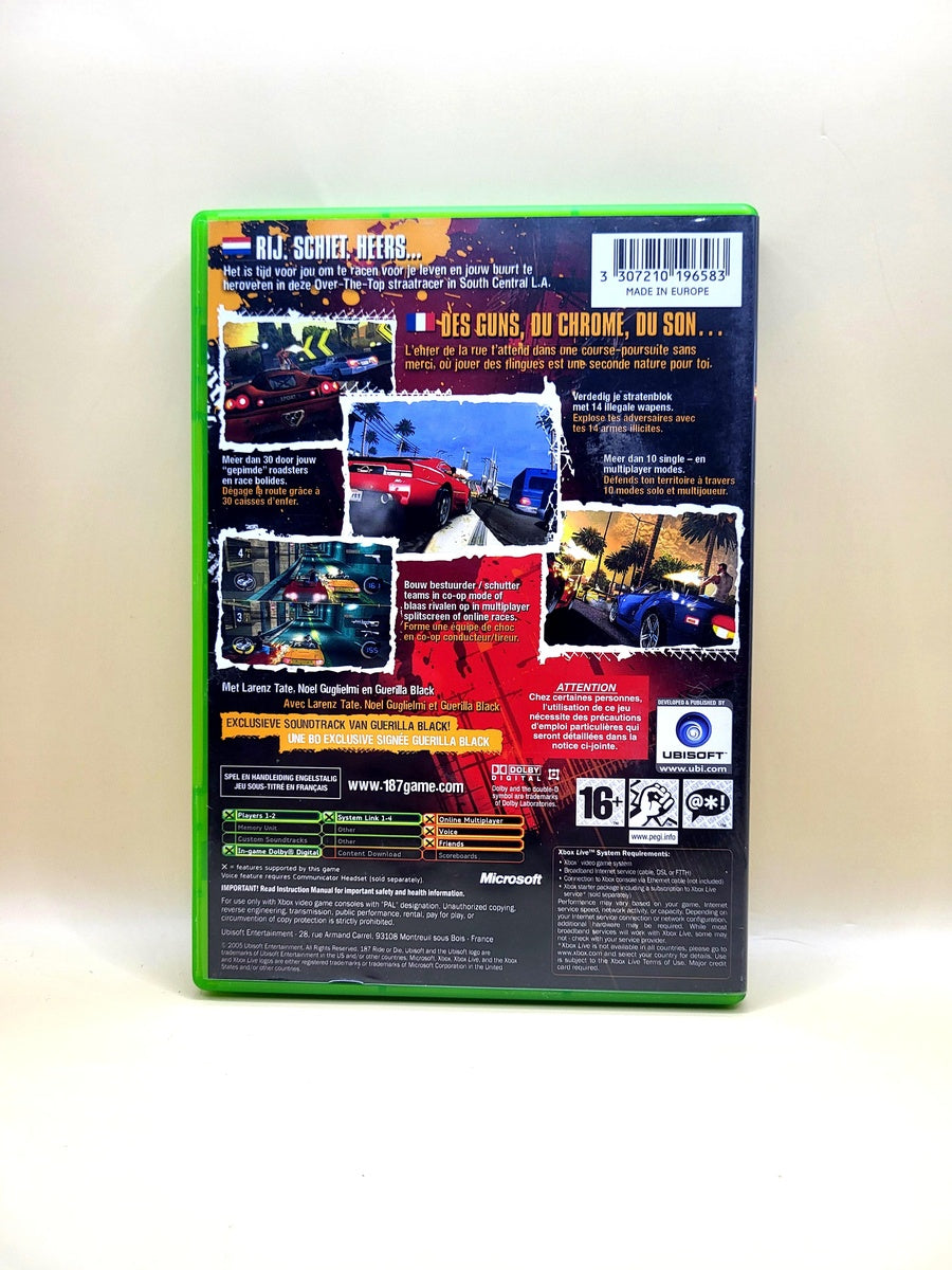 187 Ride Or Die - Xbox Original