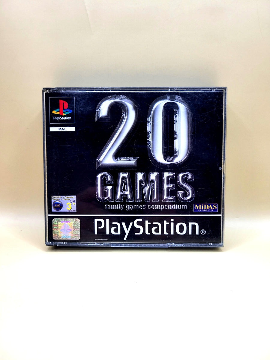 20 Games Family Games Compendium - PlayStation 1 - PS1