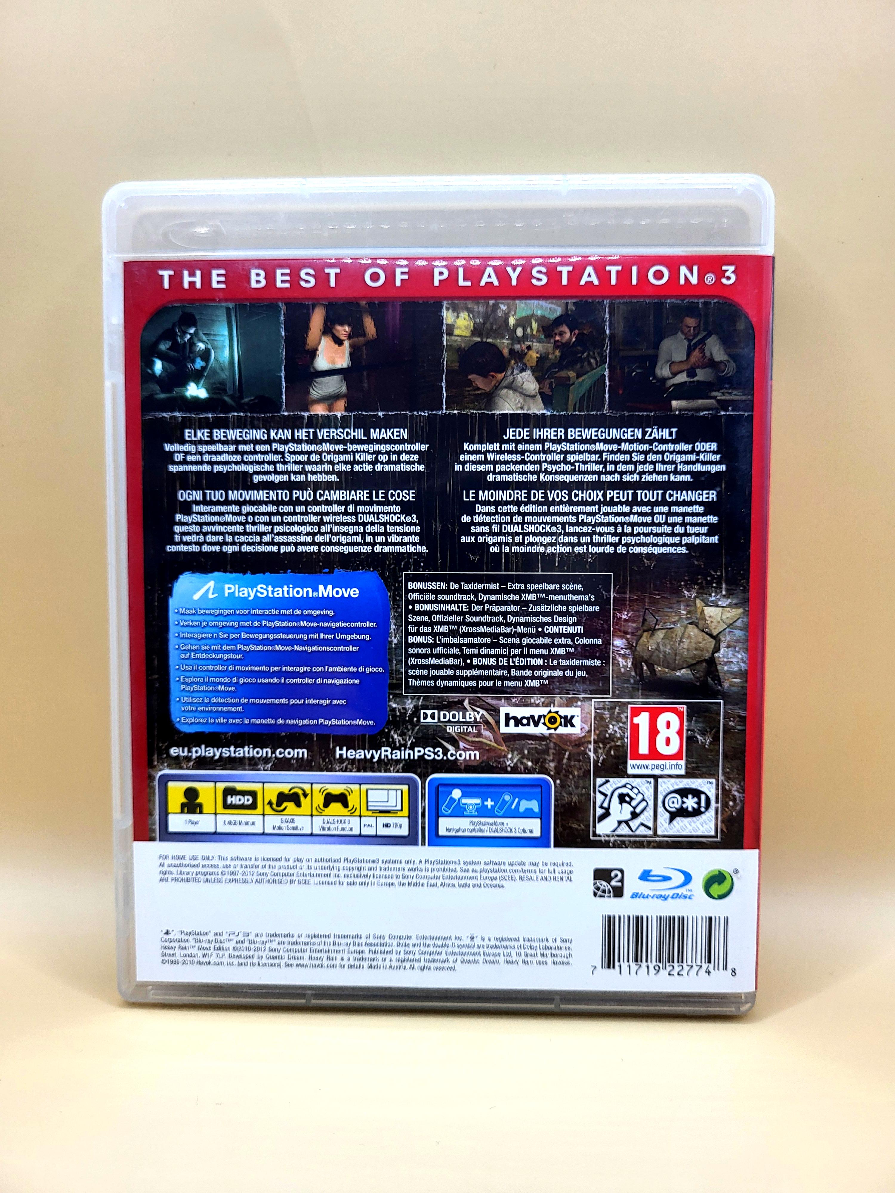 Heavy Rain: Move Edition (Essentials) - PlayStation 3 - PS3