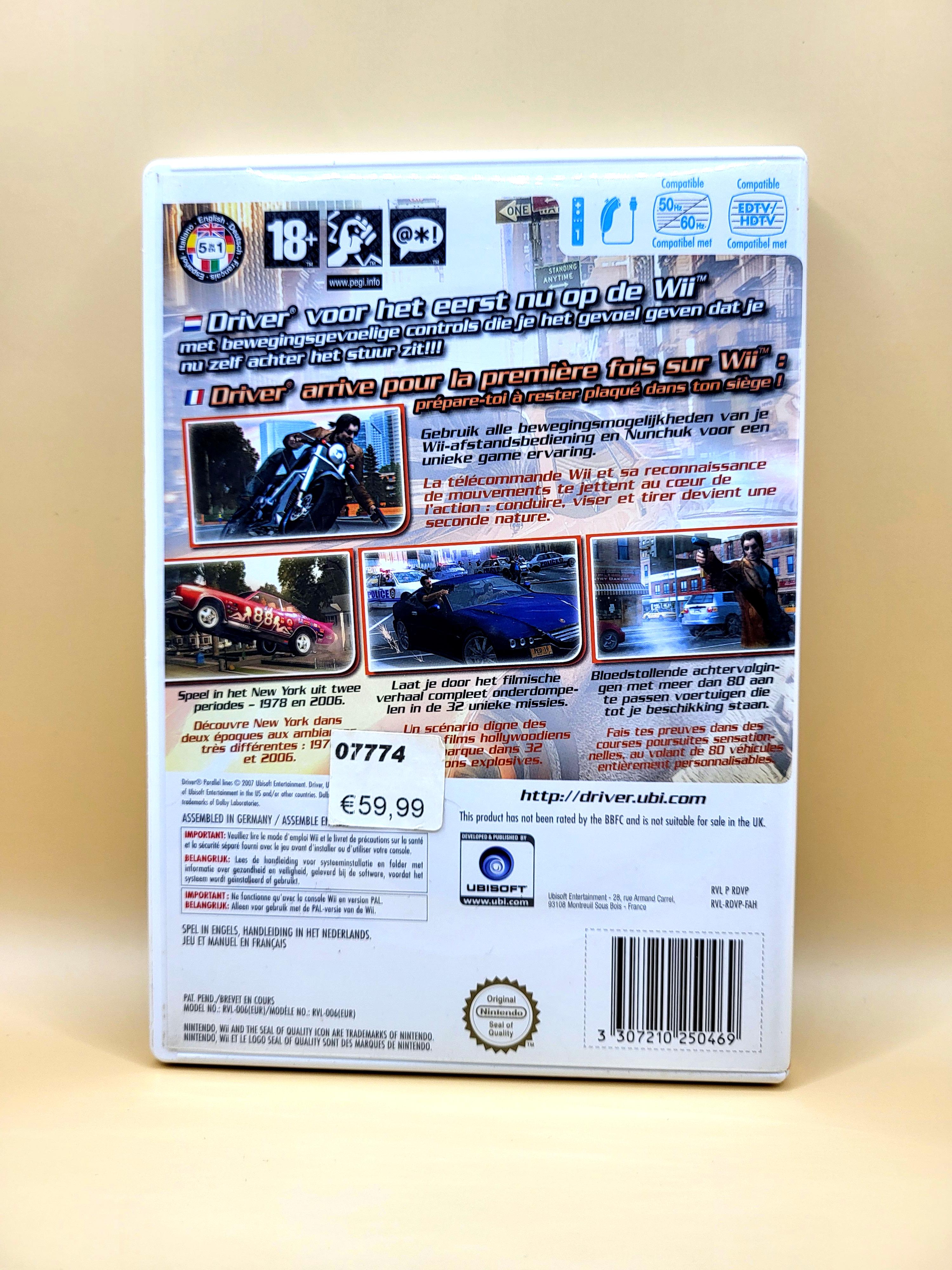 Driver Parallel Lines - Nintendo Wii