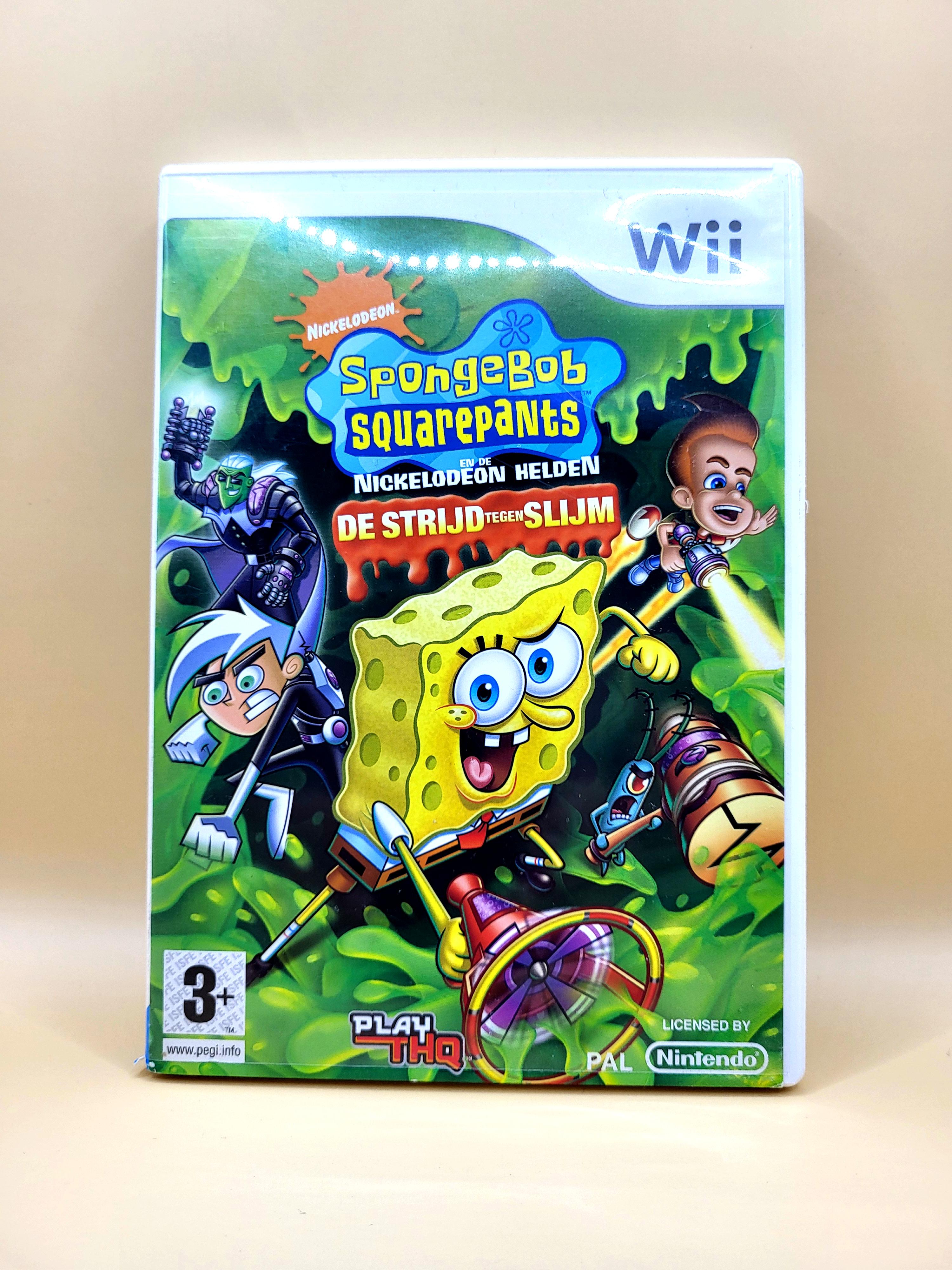 Spongebob En Zijn Vrienden: De Strijd Tegen Slijm - Nintendo Wii