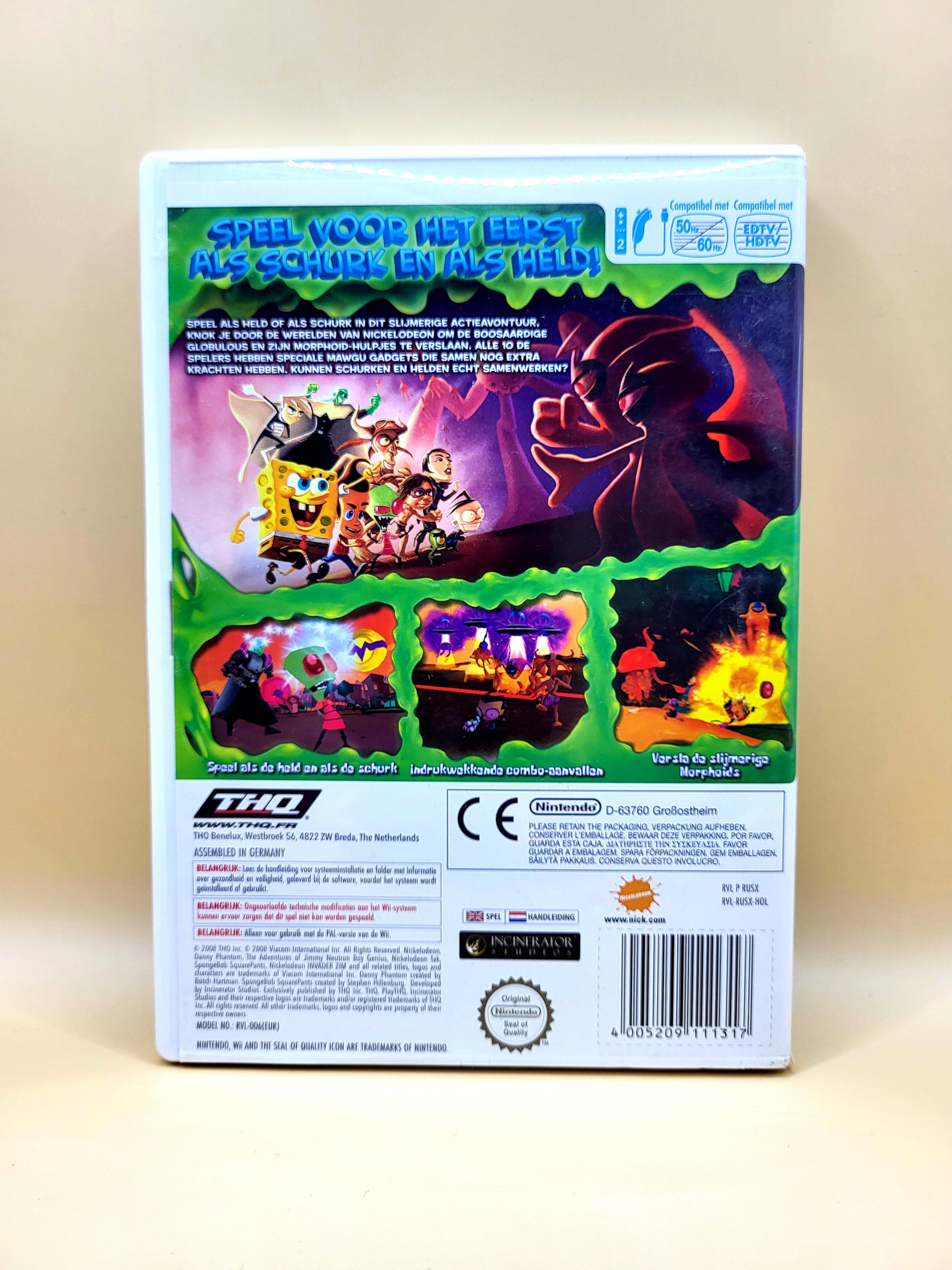 Spongebob En Zijn Vrienden: De Strijd Tegen Slijm - Nintendo Wii