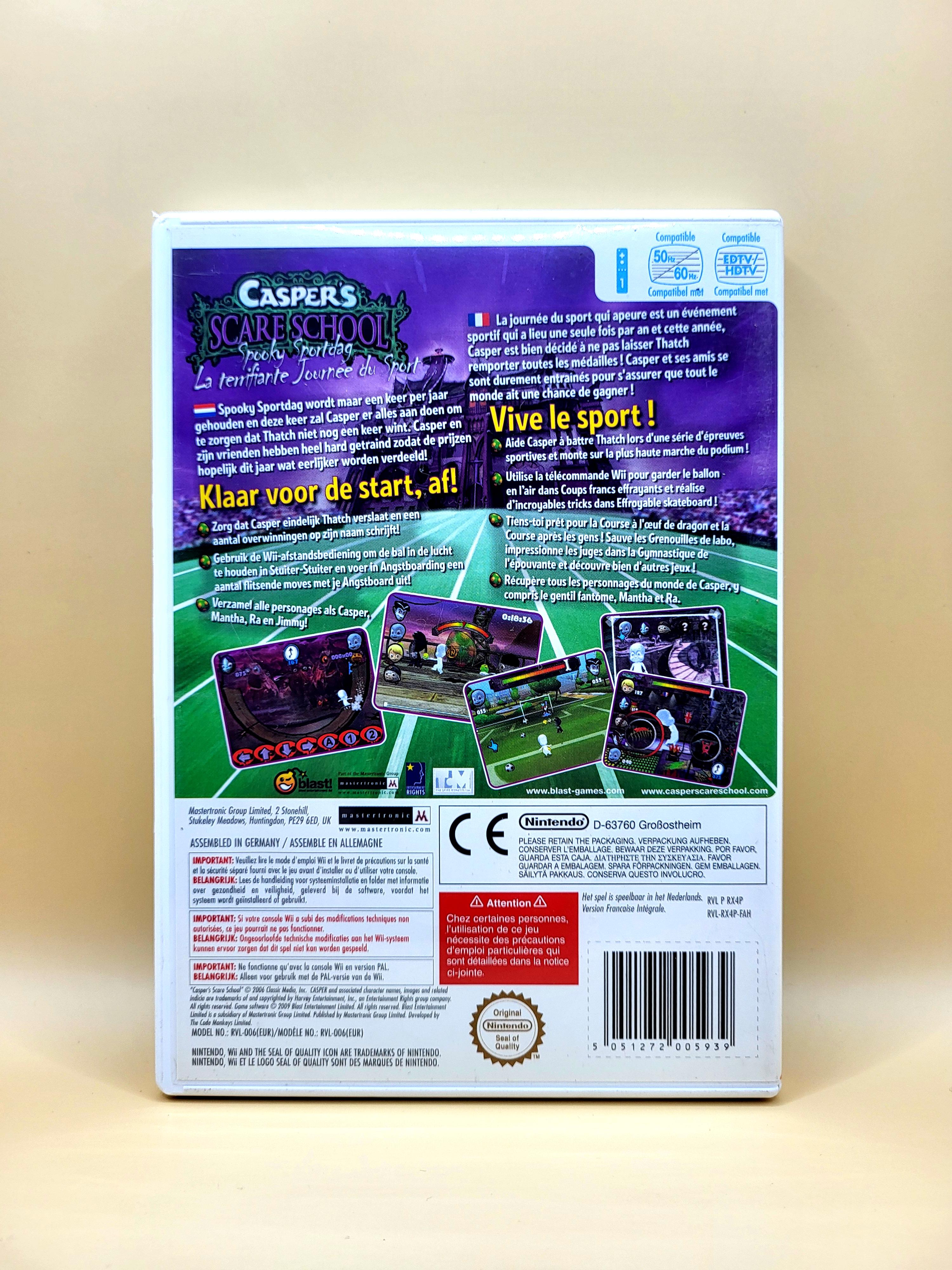 Casper's Scare School: Spooky Sportdag - Nintendo Wii