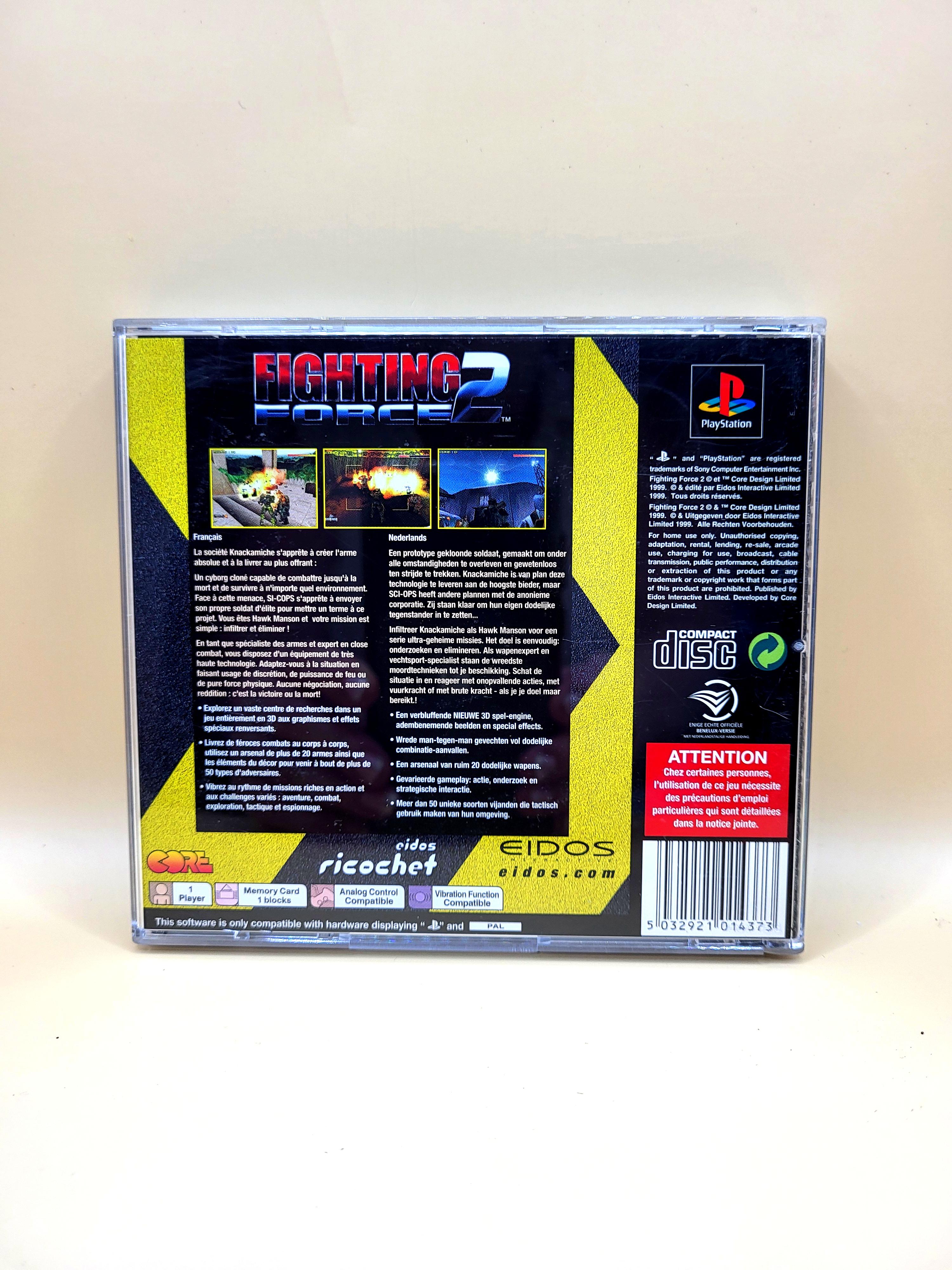 Fighting Force 2 (Eidos Ricochet)- PlayStation 1 - PS1