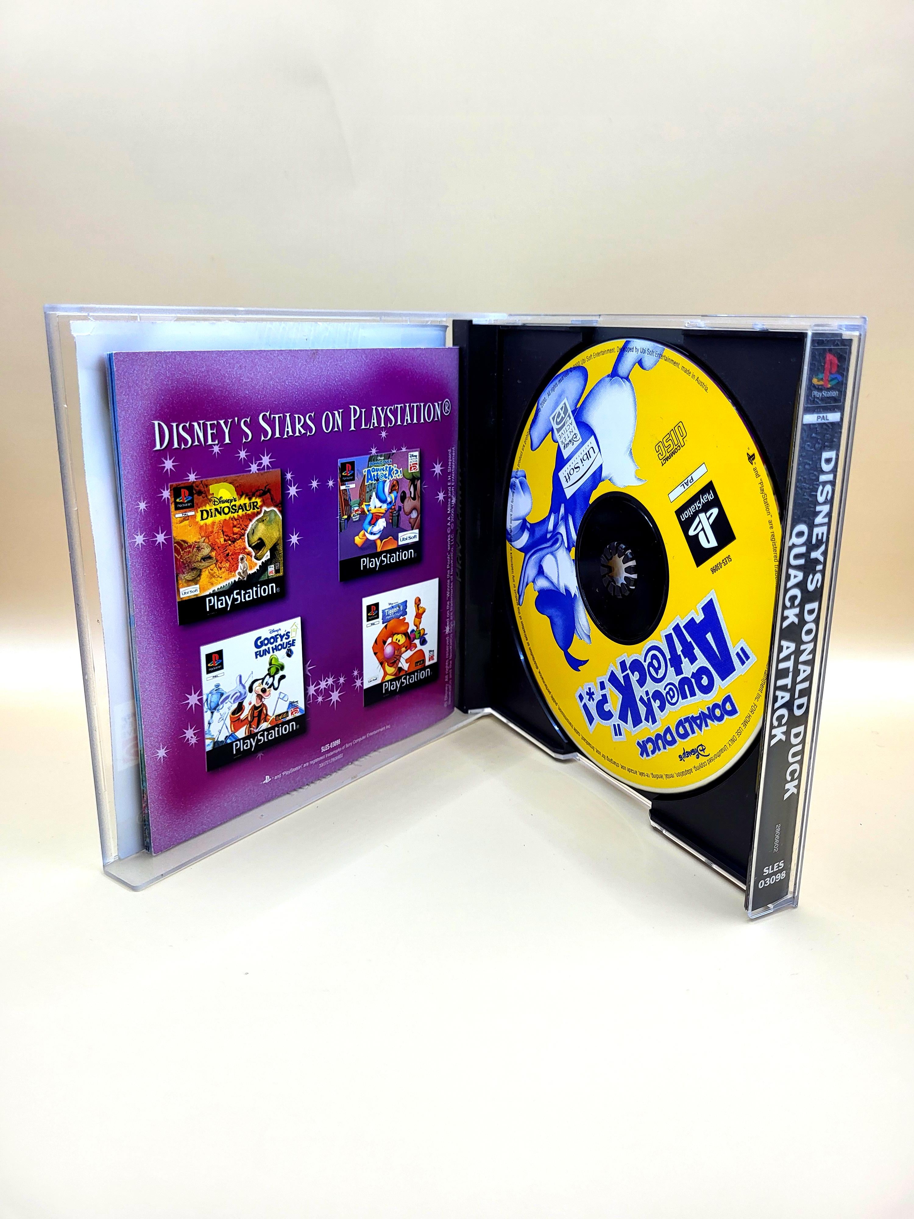 Donald Duck Quack Attack - PlayStation 1 - PS1
