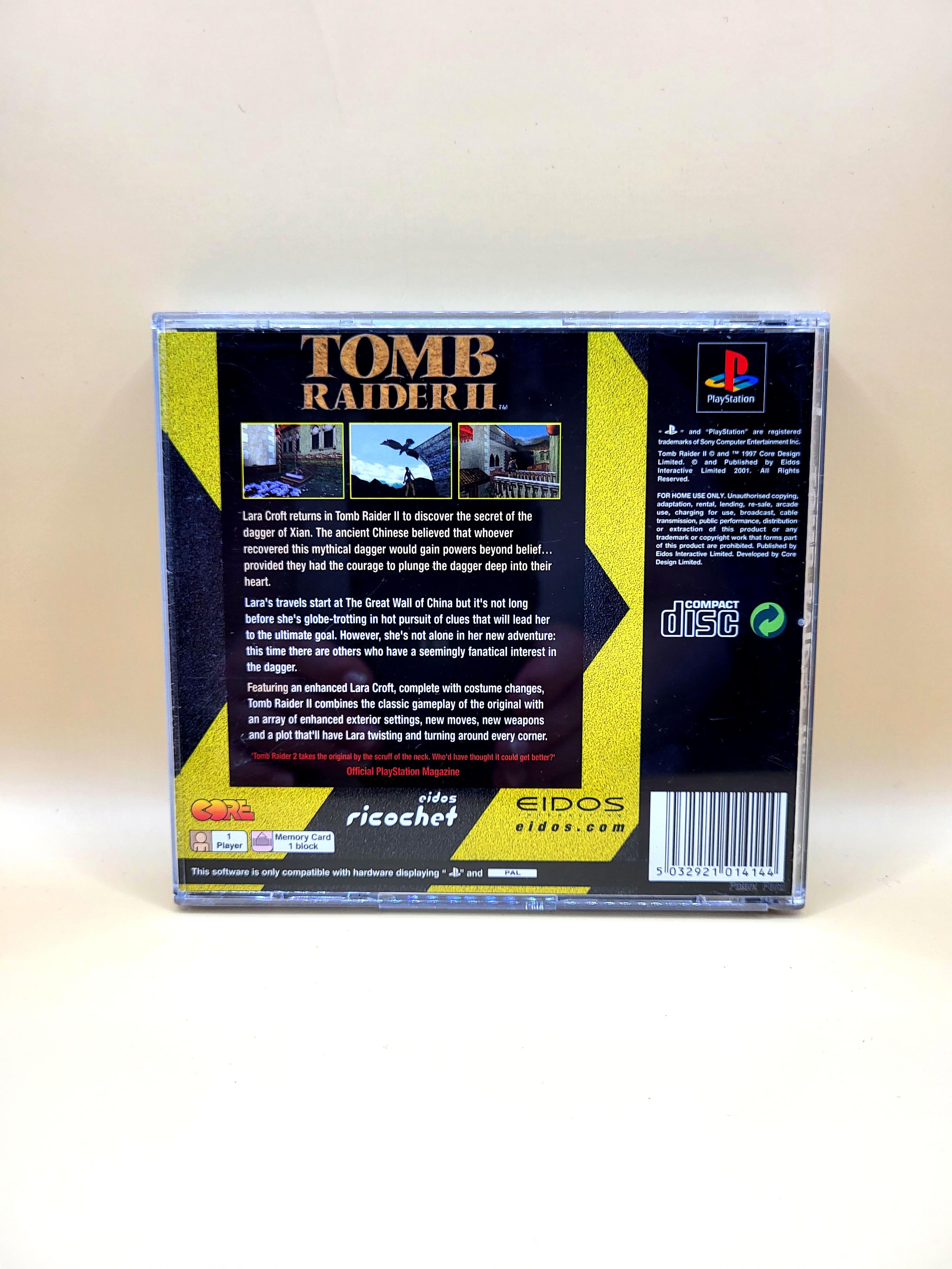 Tomb Raider II (2) (Eidos Ricochet) - PlayStation 1 - PS1