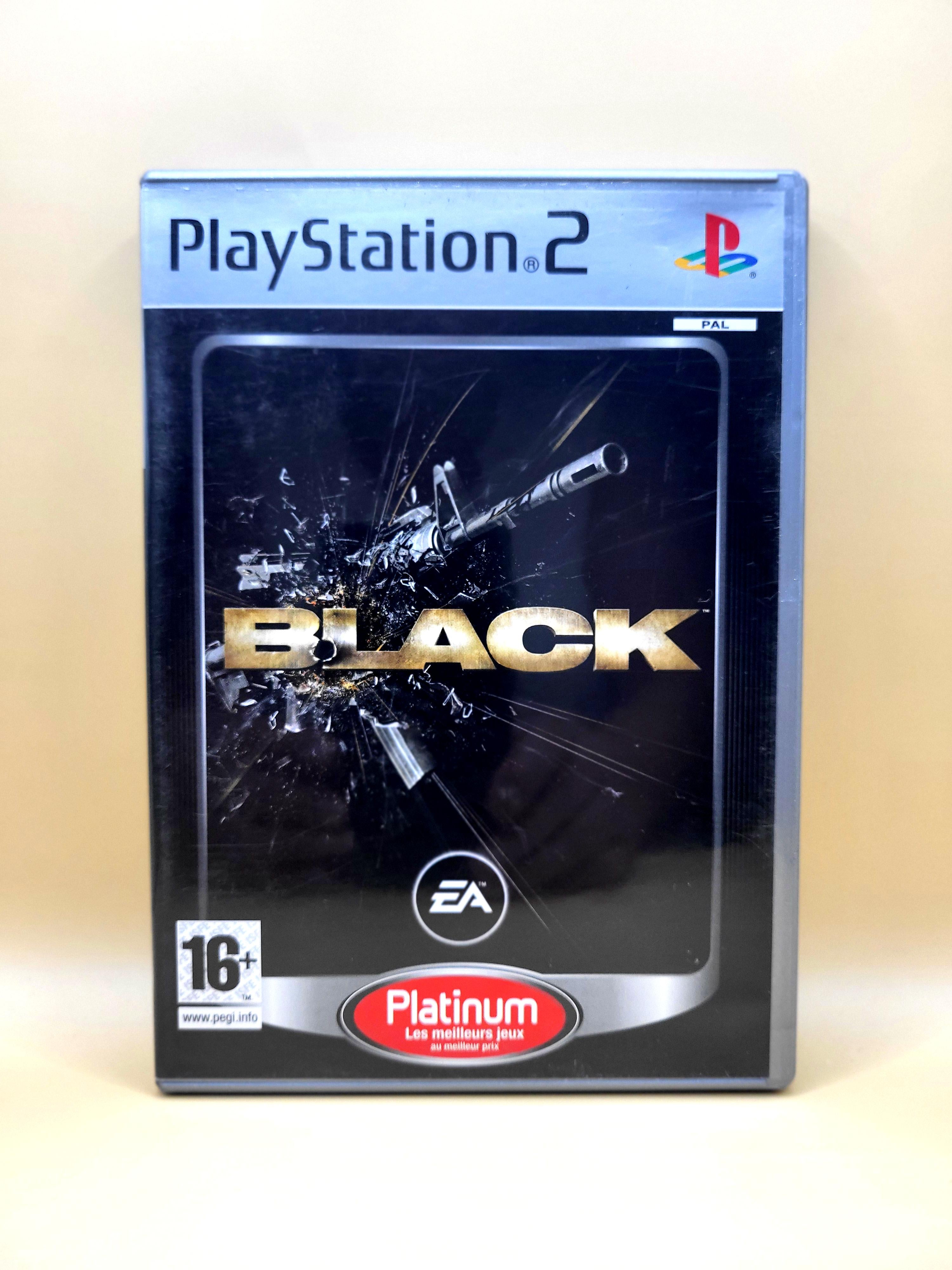 Black (Platinum) (Geen Boekje)- PlayStation 2 - PS2