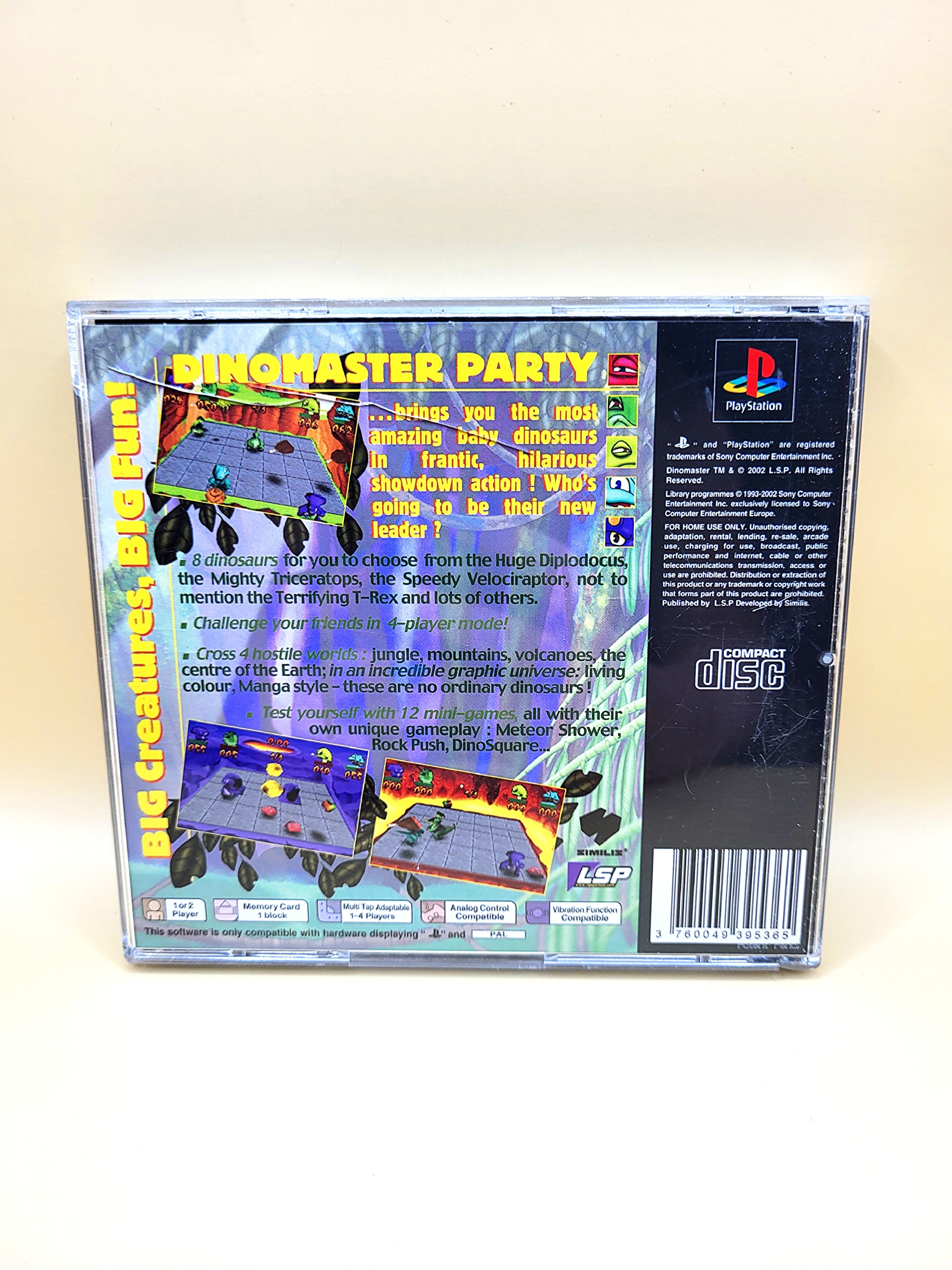 Dinomaster Party - PlayStation 1 - PS1