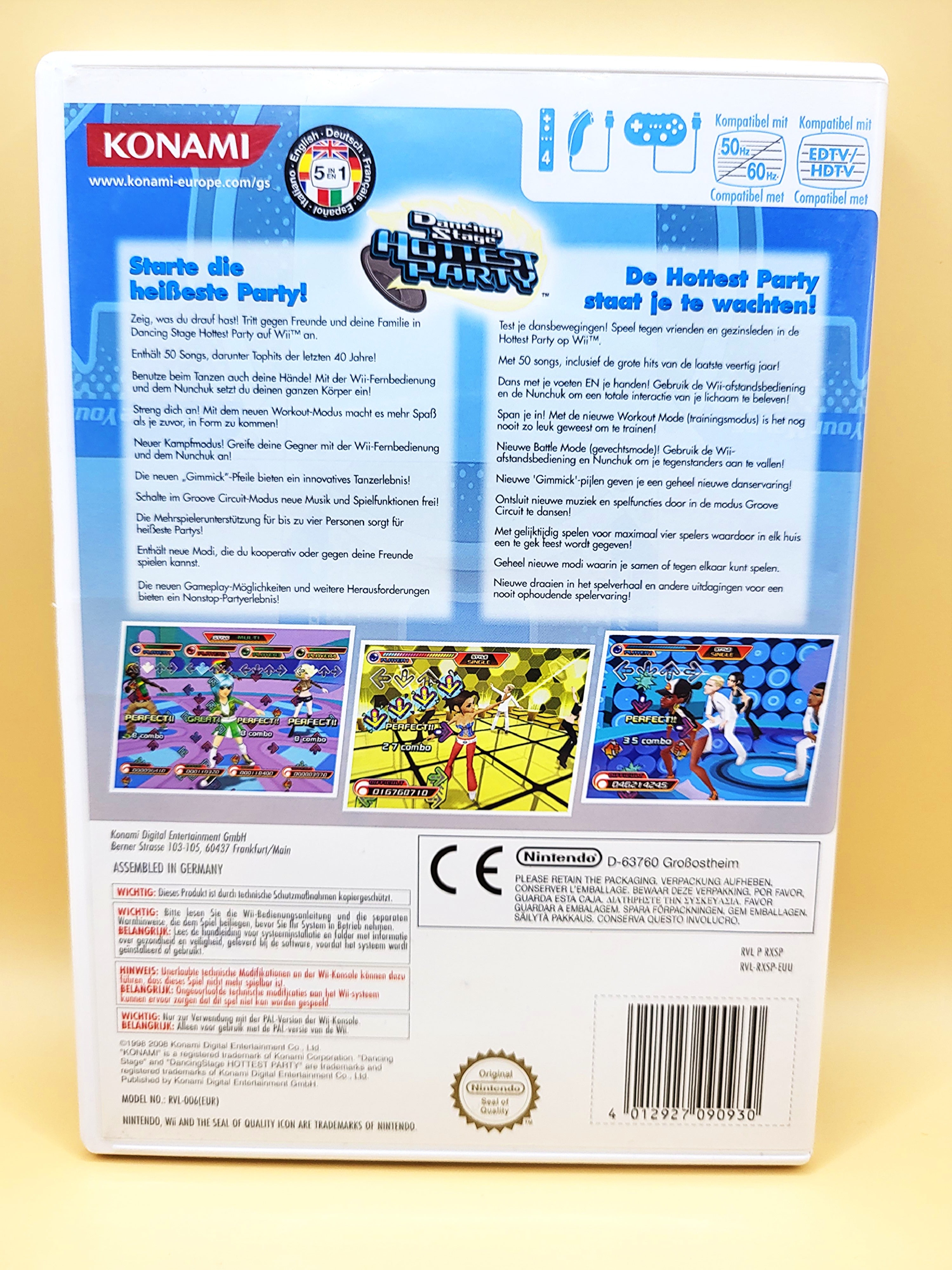 Dancing Stage Hottest Party (Game Only) - Nintendo Wii