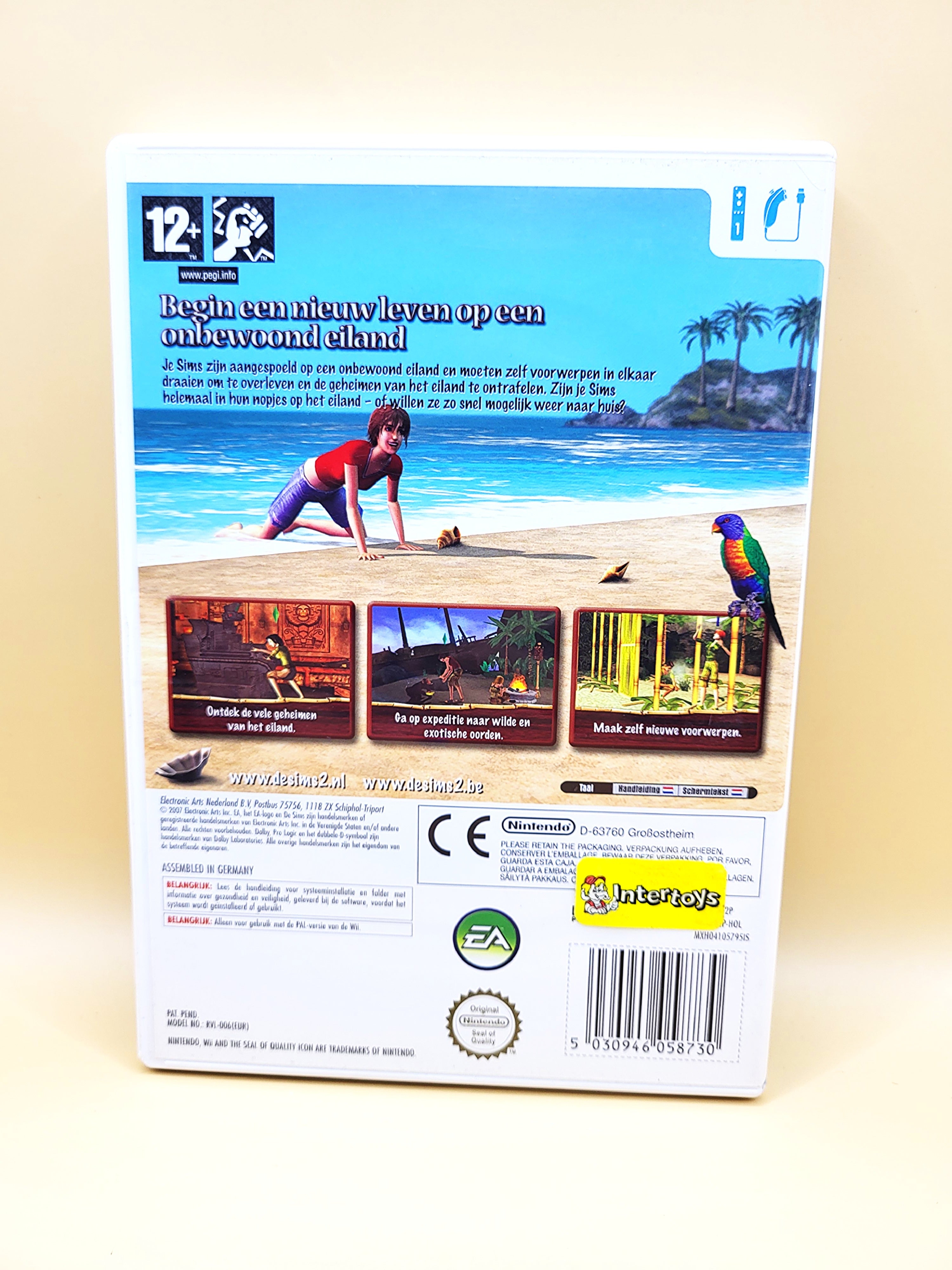 De Sims 2: Op een Onbewoond Eiland - Nintendo Wii