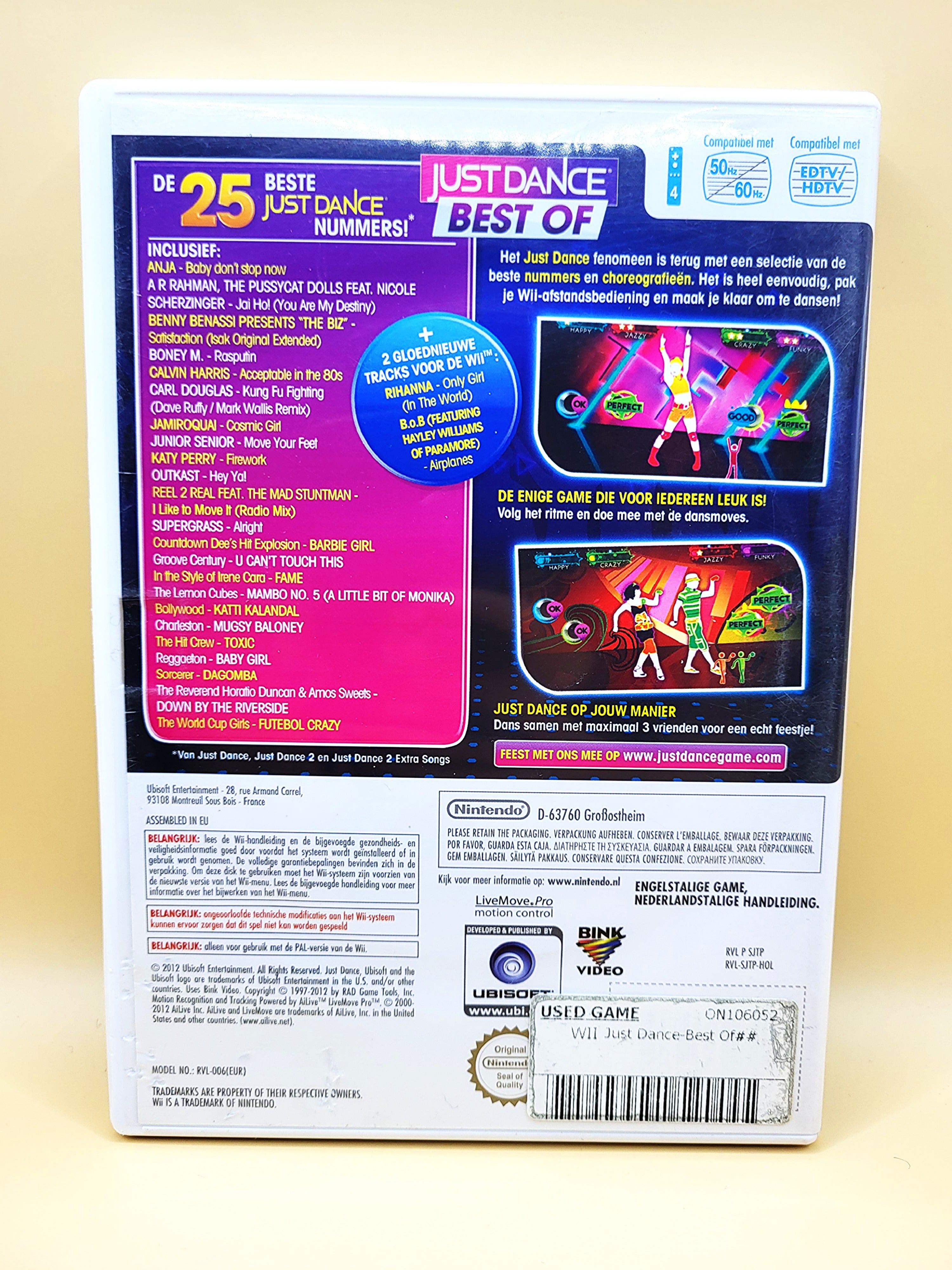 Just Dance Best Of - Nintendo Wii