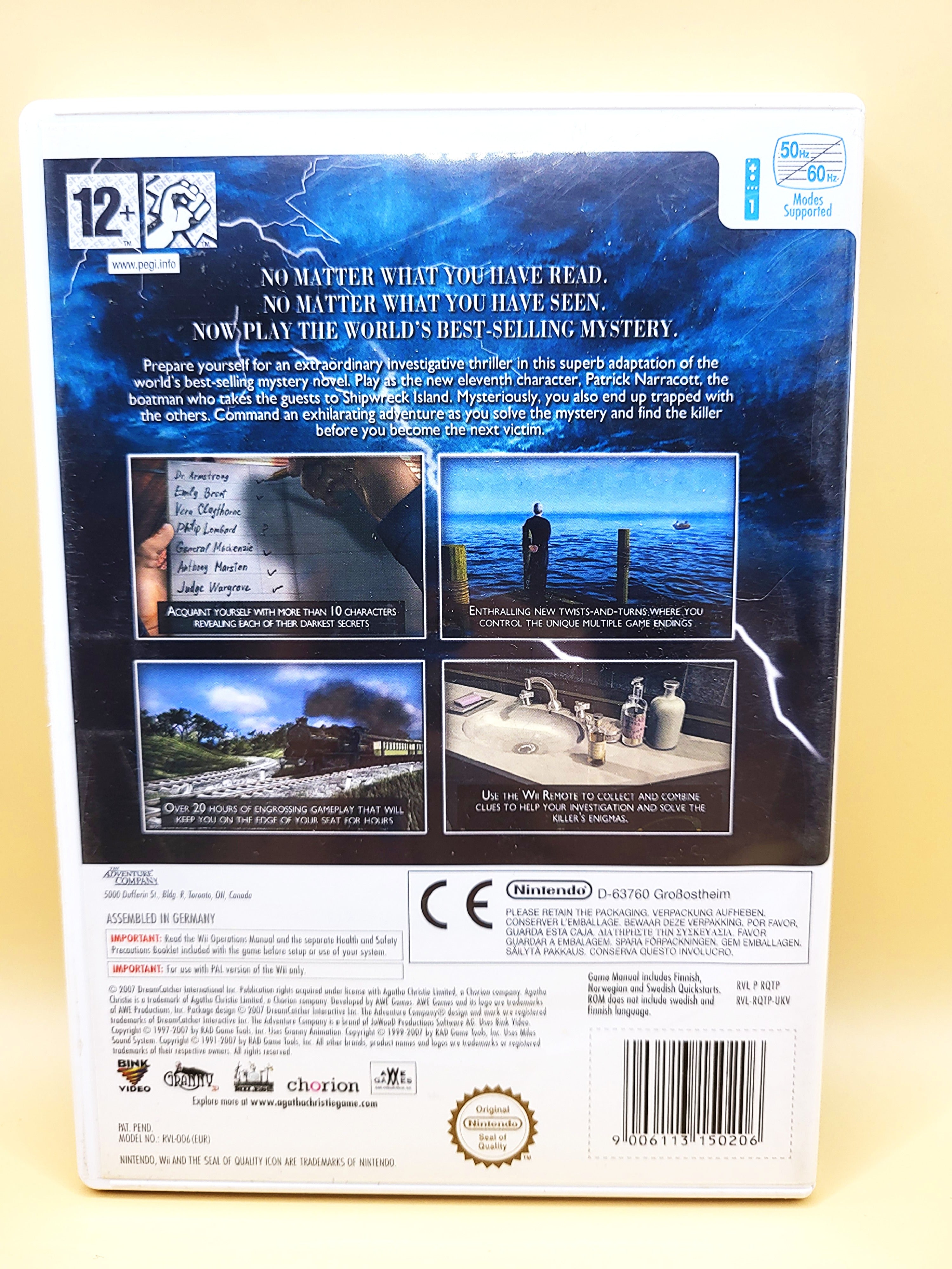 Agatha Christie: And Then There Were None - Nintendo Wii