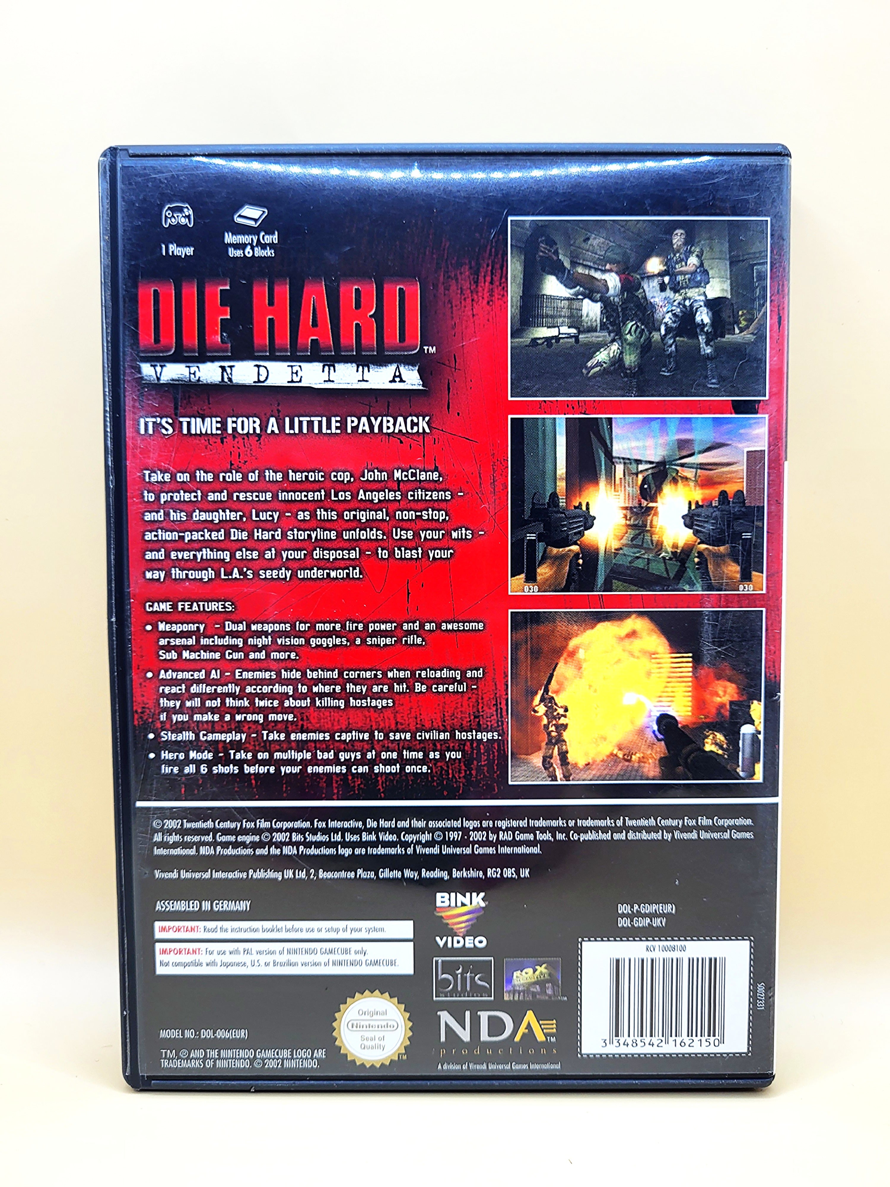 Die hard Vendetta - Nintendo GameCube