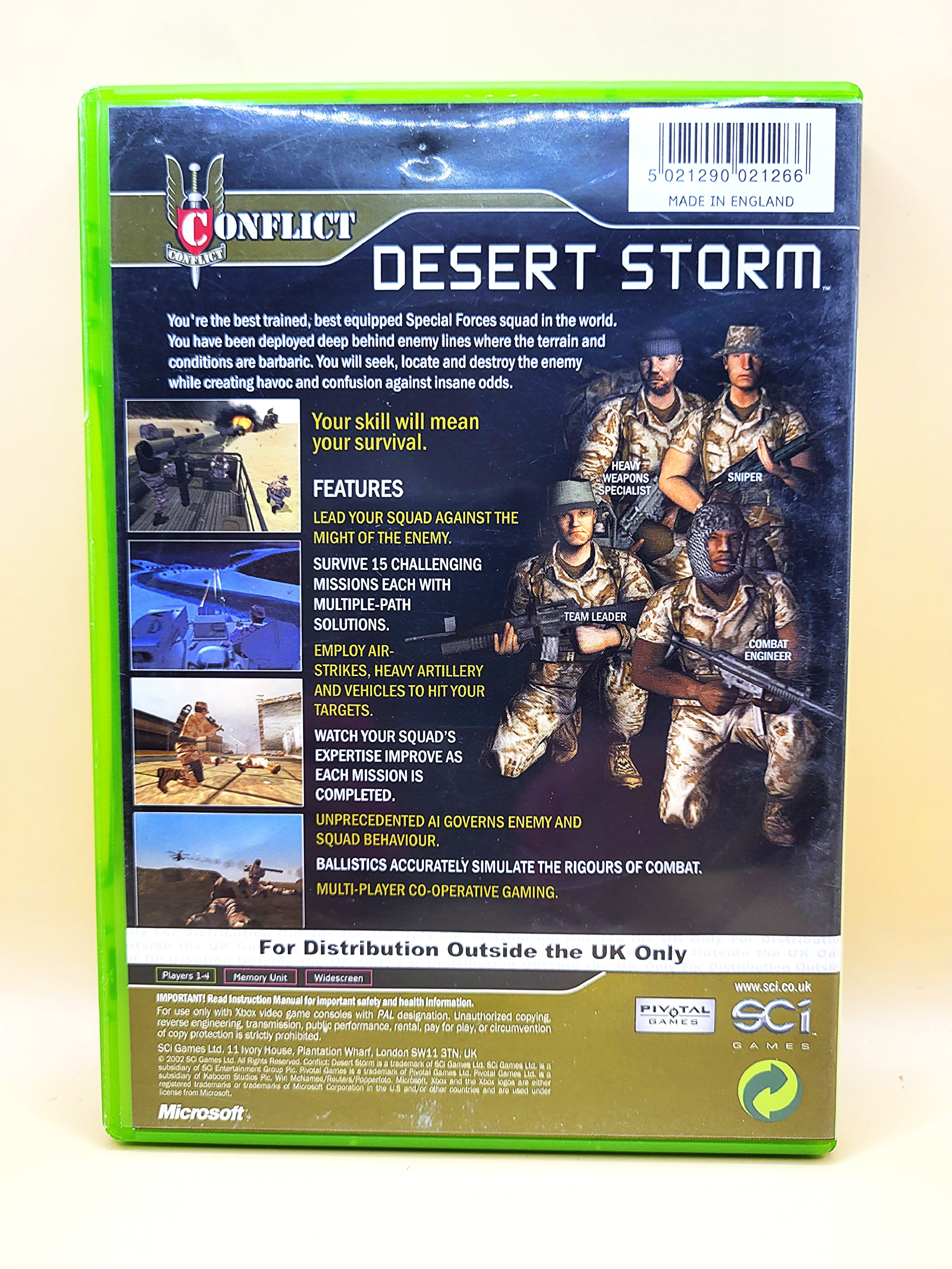 Conflict Desert Storm - Xbox Original