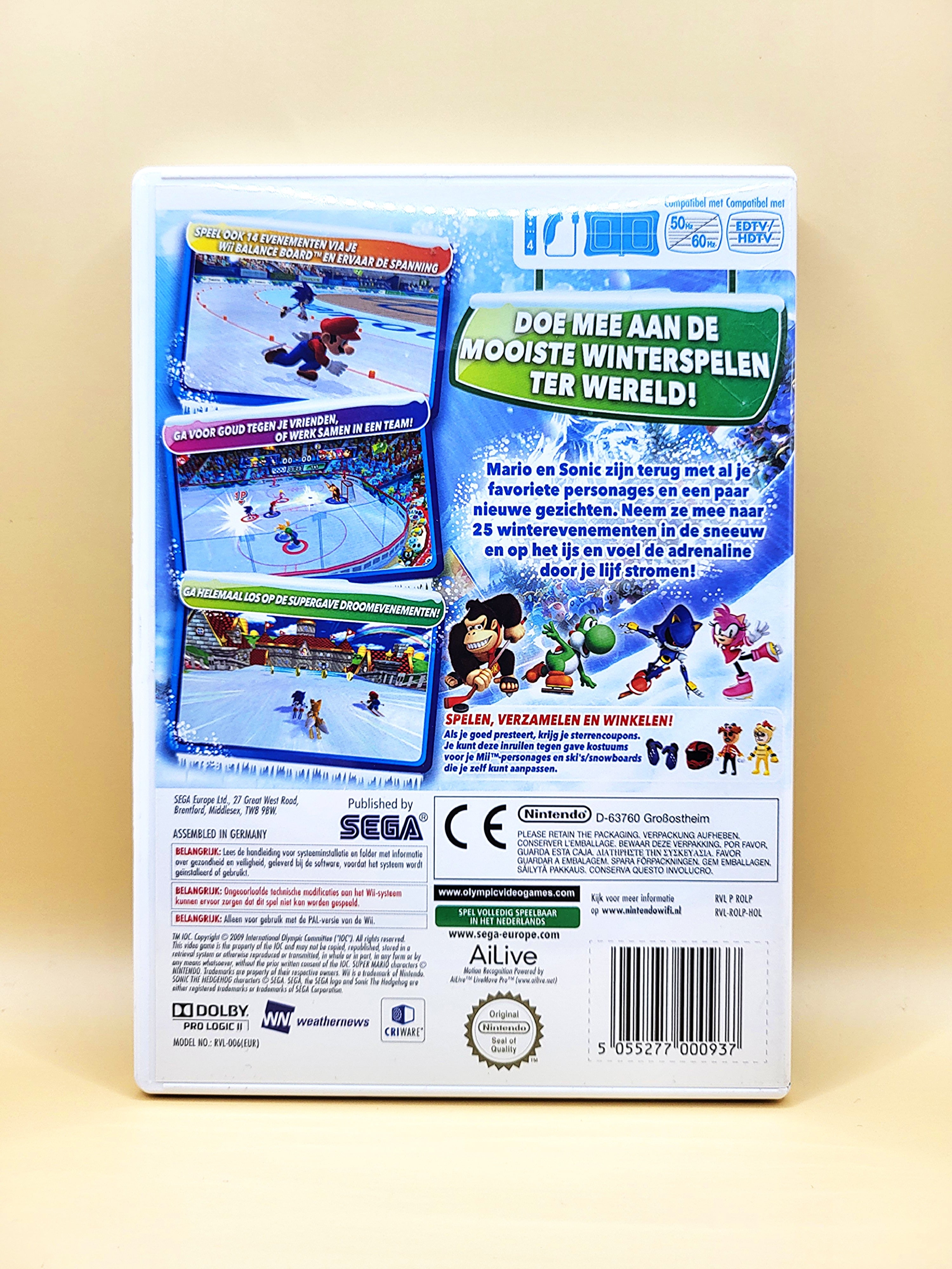 Mario en Sonic op de Olympische Winterspelen - Nintendo Wii