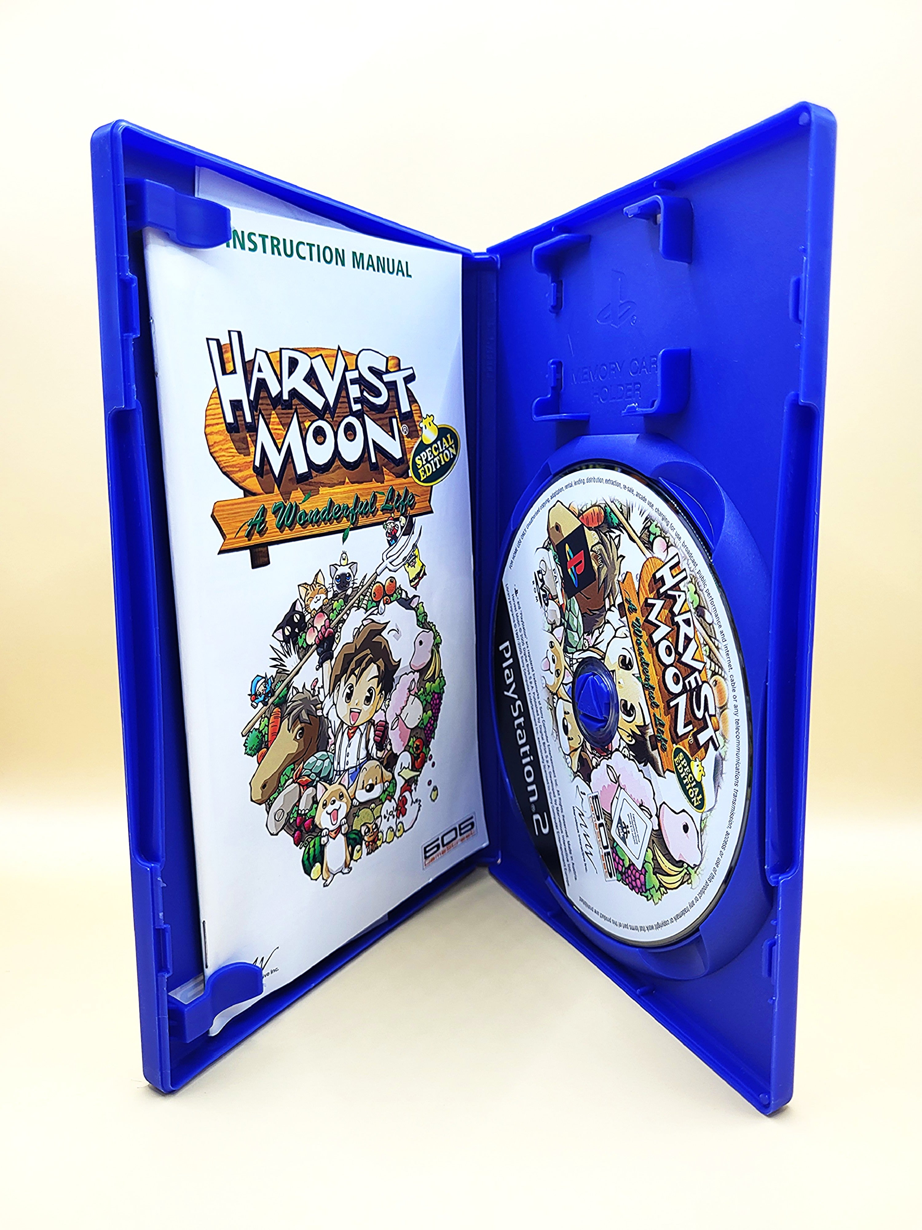 Harvest Moon: A Wonderful Life - PlayStation 2 - PS2