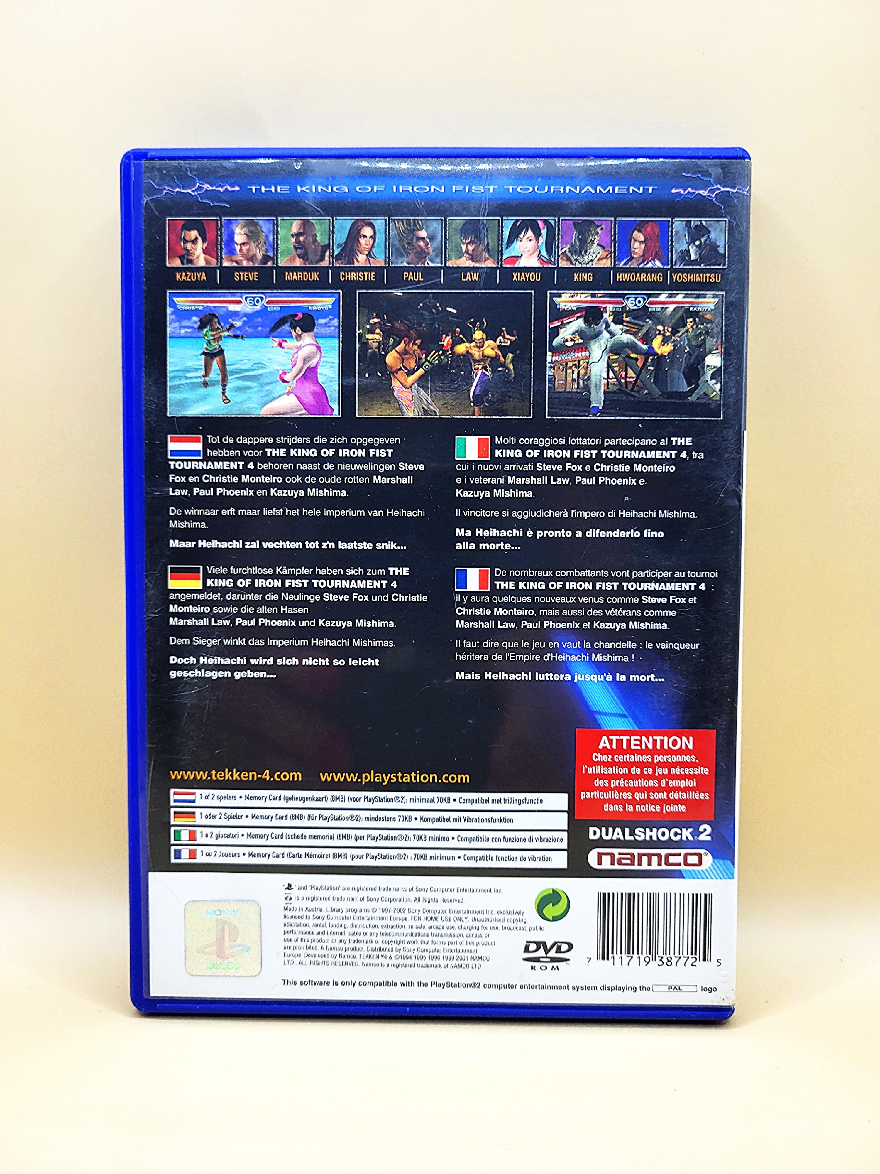 Tekken 4 - PlayStation 2 - PS2