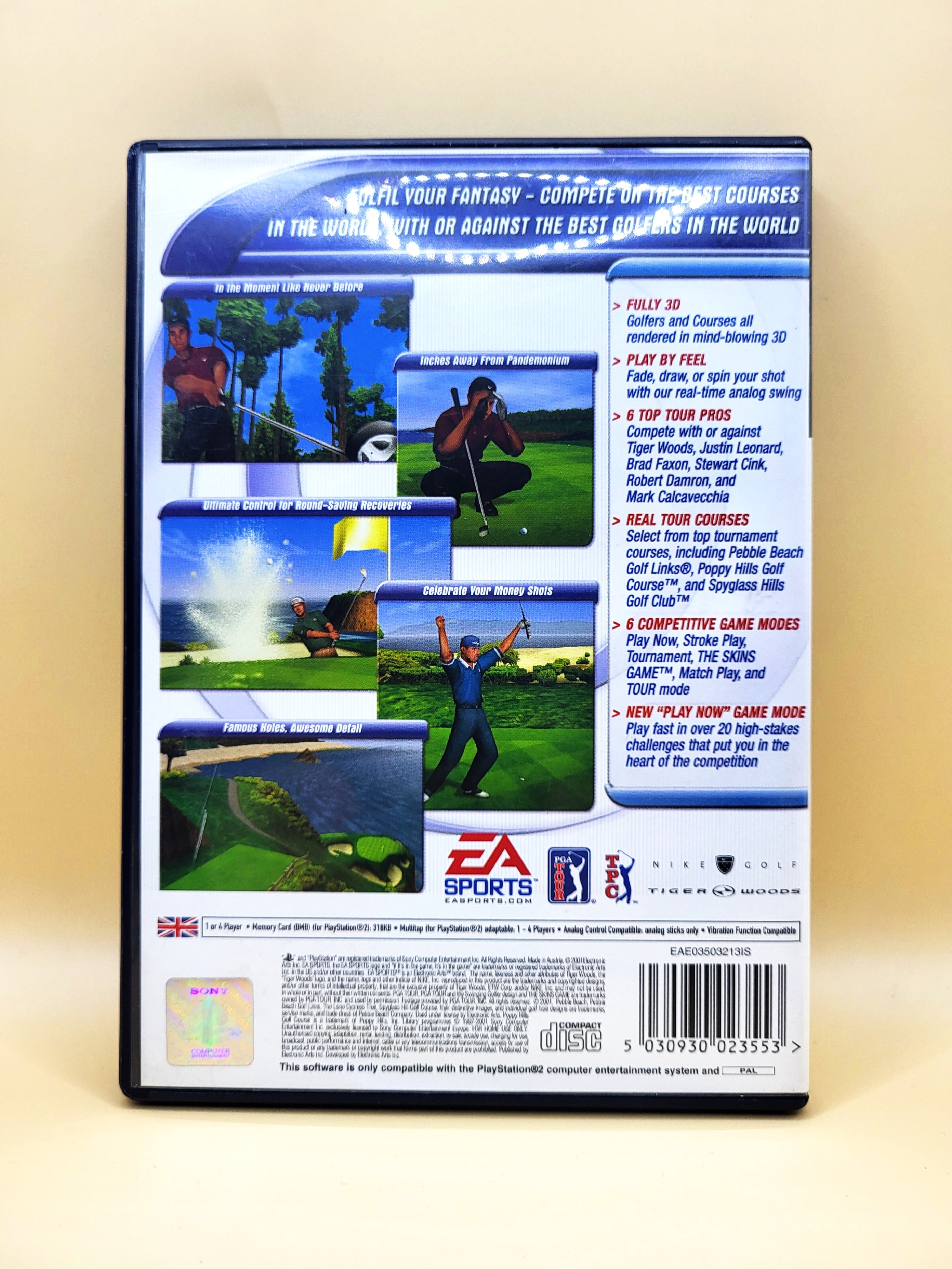 Tiger Woods PGA Tour 2001 - PlayStation 2 - PS2