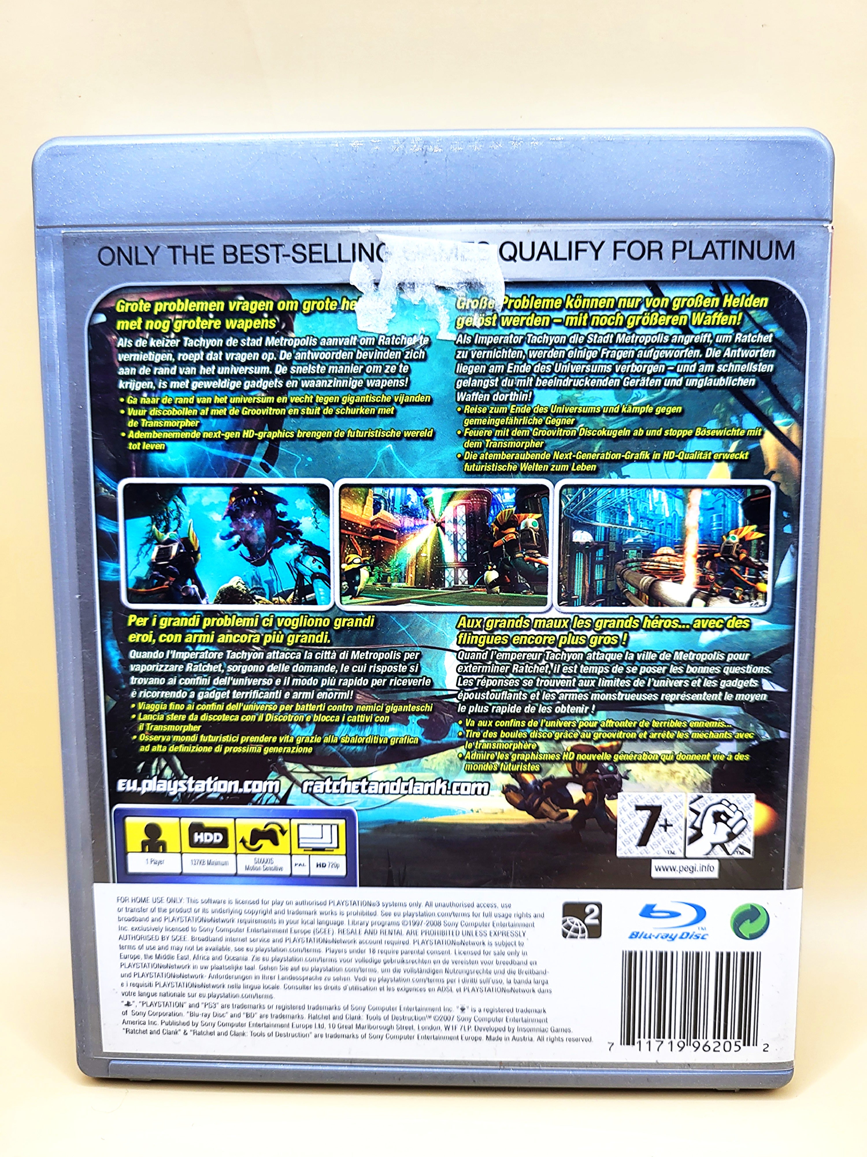 Ratchet & Clank: Tools of Destruction (Platinum) - PlayStation 3 - PS3