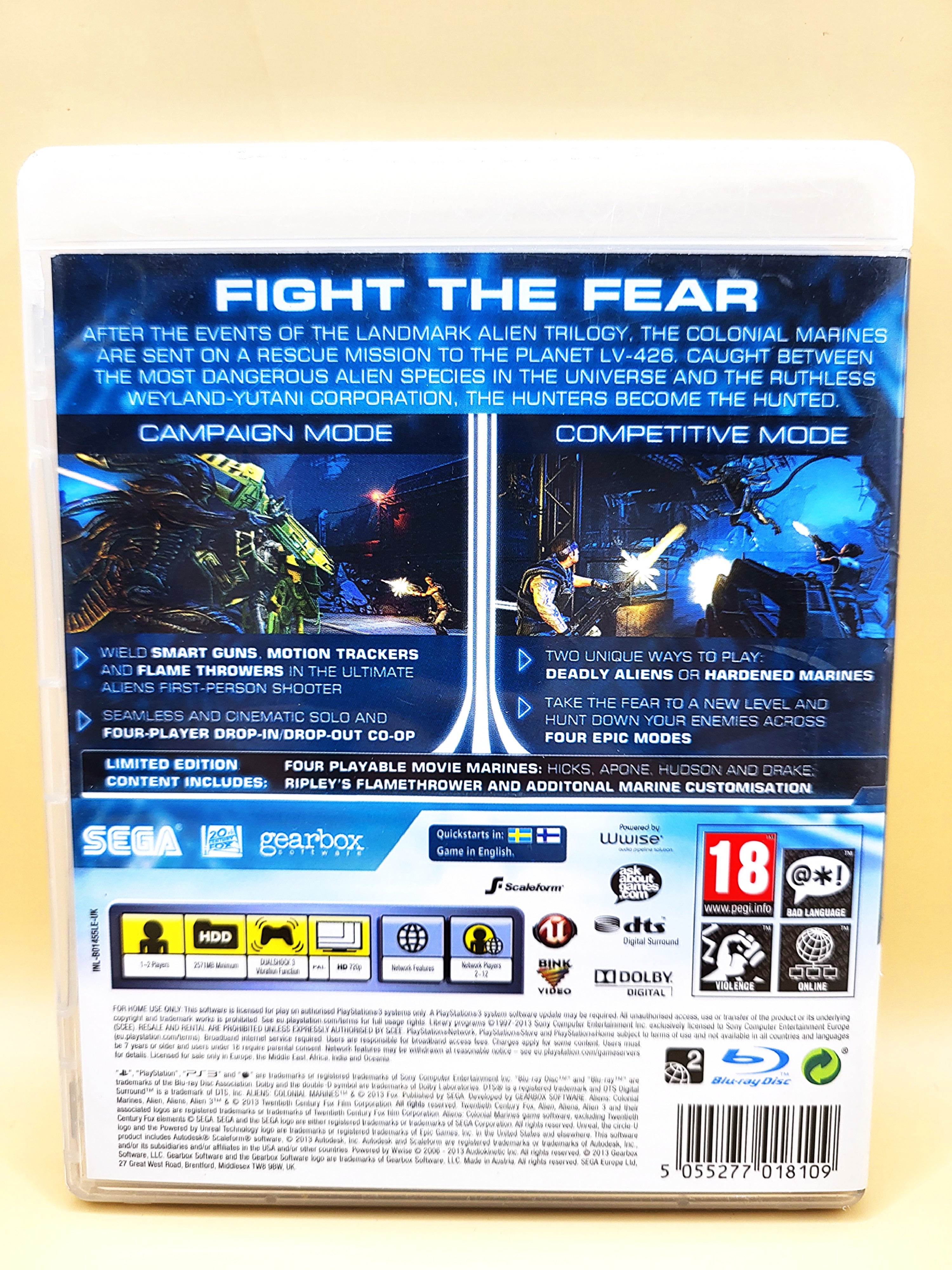 Aliens: Colonial Marines Limited Edition - PlayStation 3 - PS3