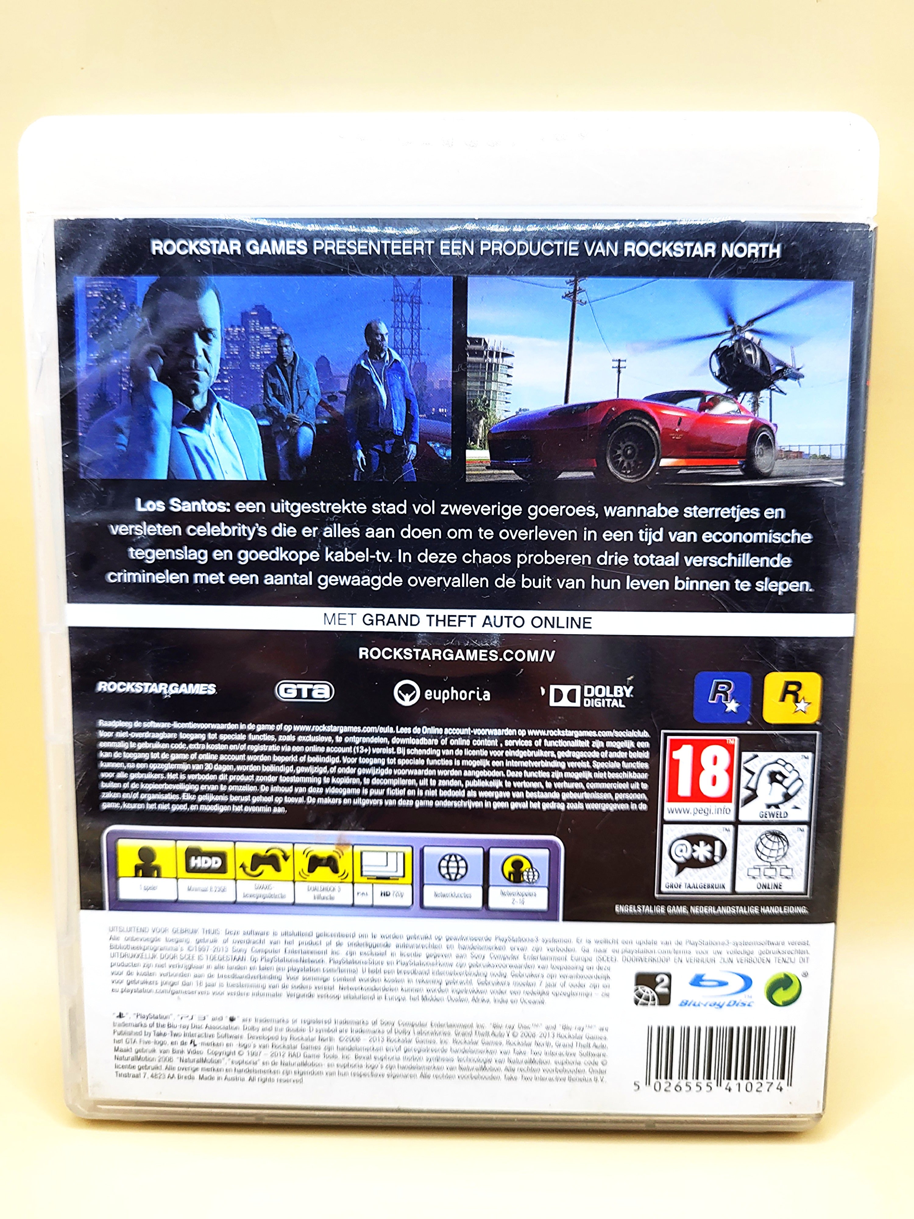 Grand Theft Auto V (5) - PlayStation 3 - PS3