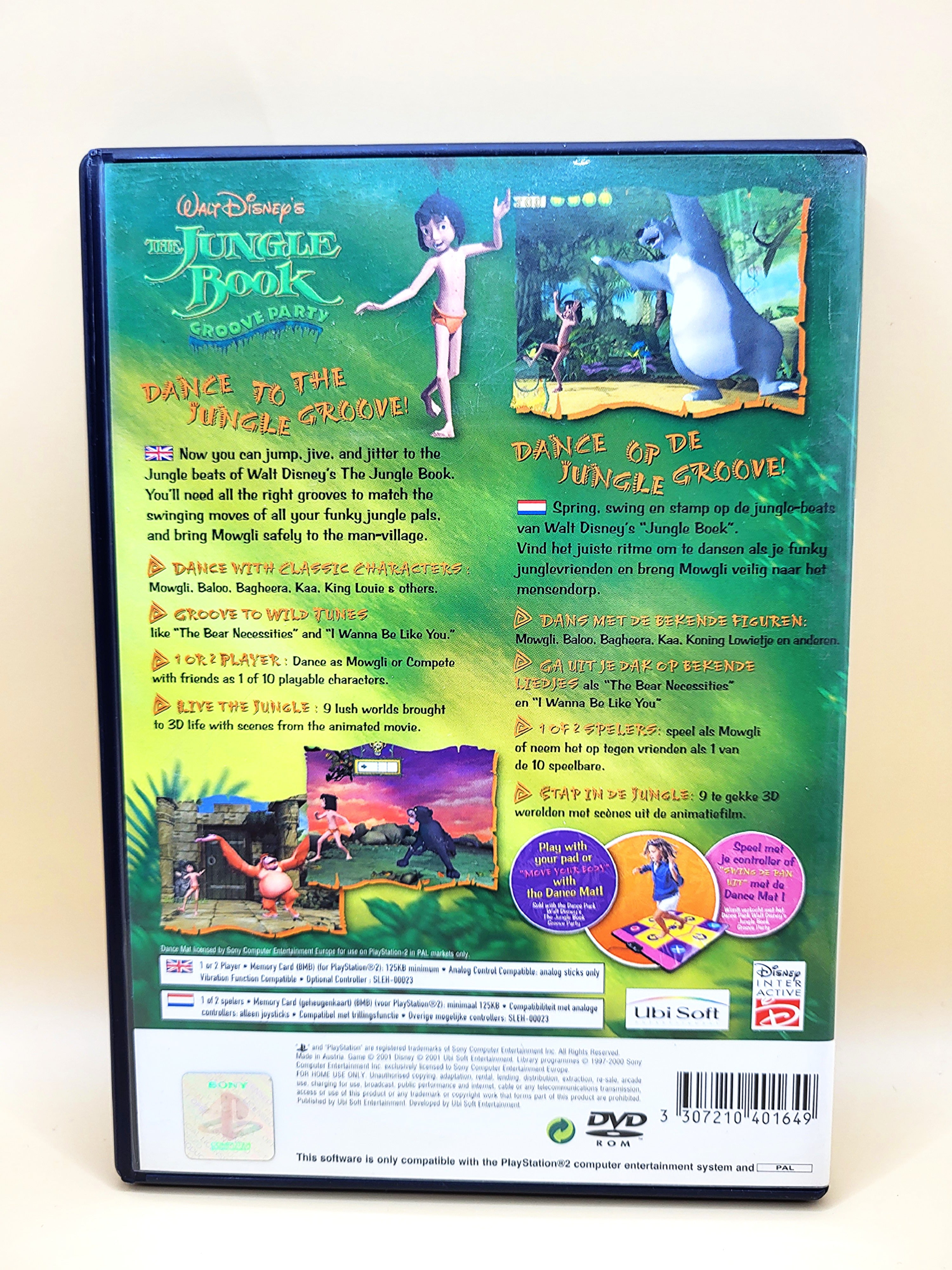 Walt Disney Jungle Book Groove Party (Only Game)- PlayStation 2 - PS2