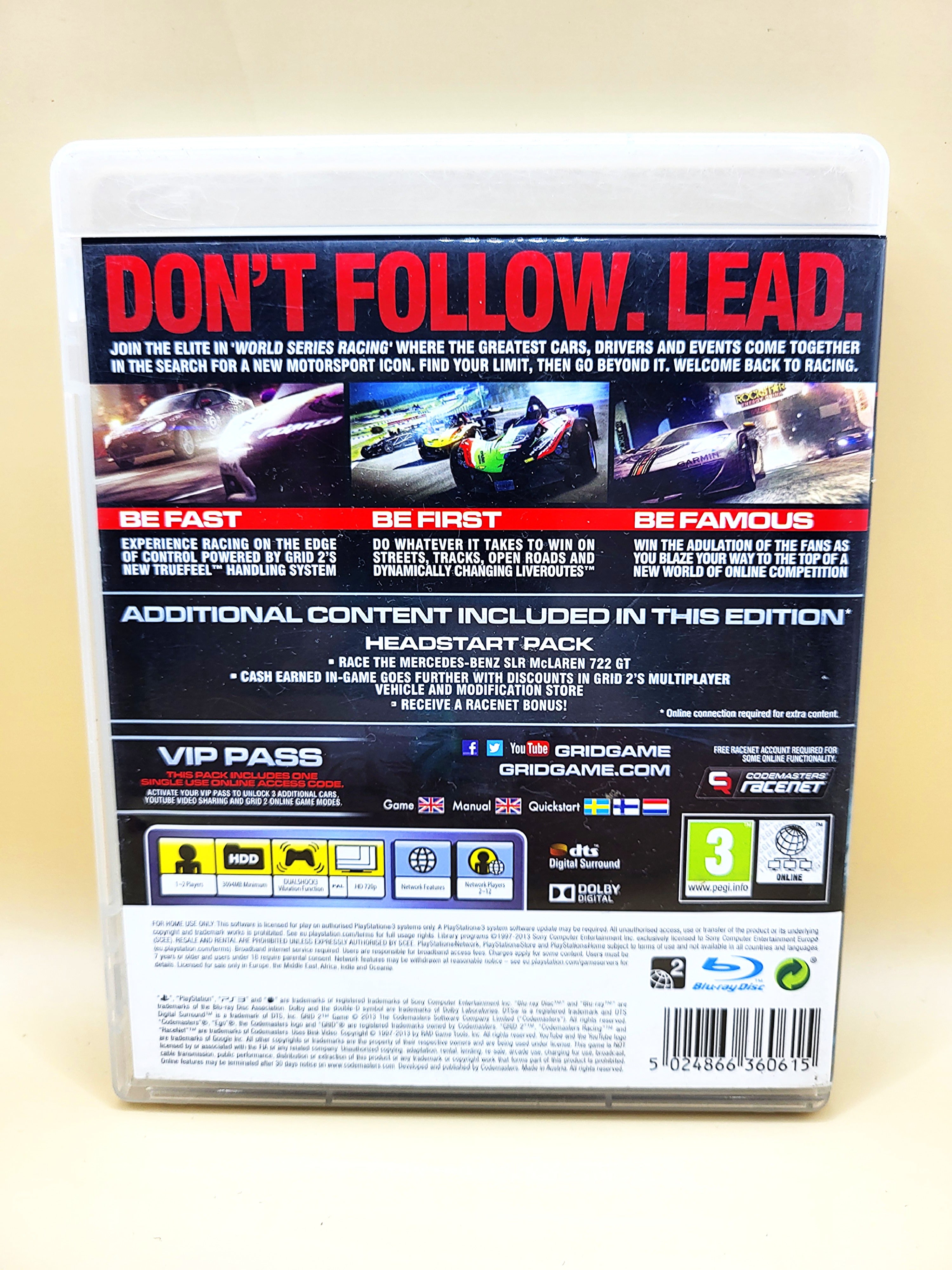 Grid 2 Limited Edition - PlayStation 3 - PS3