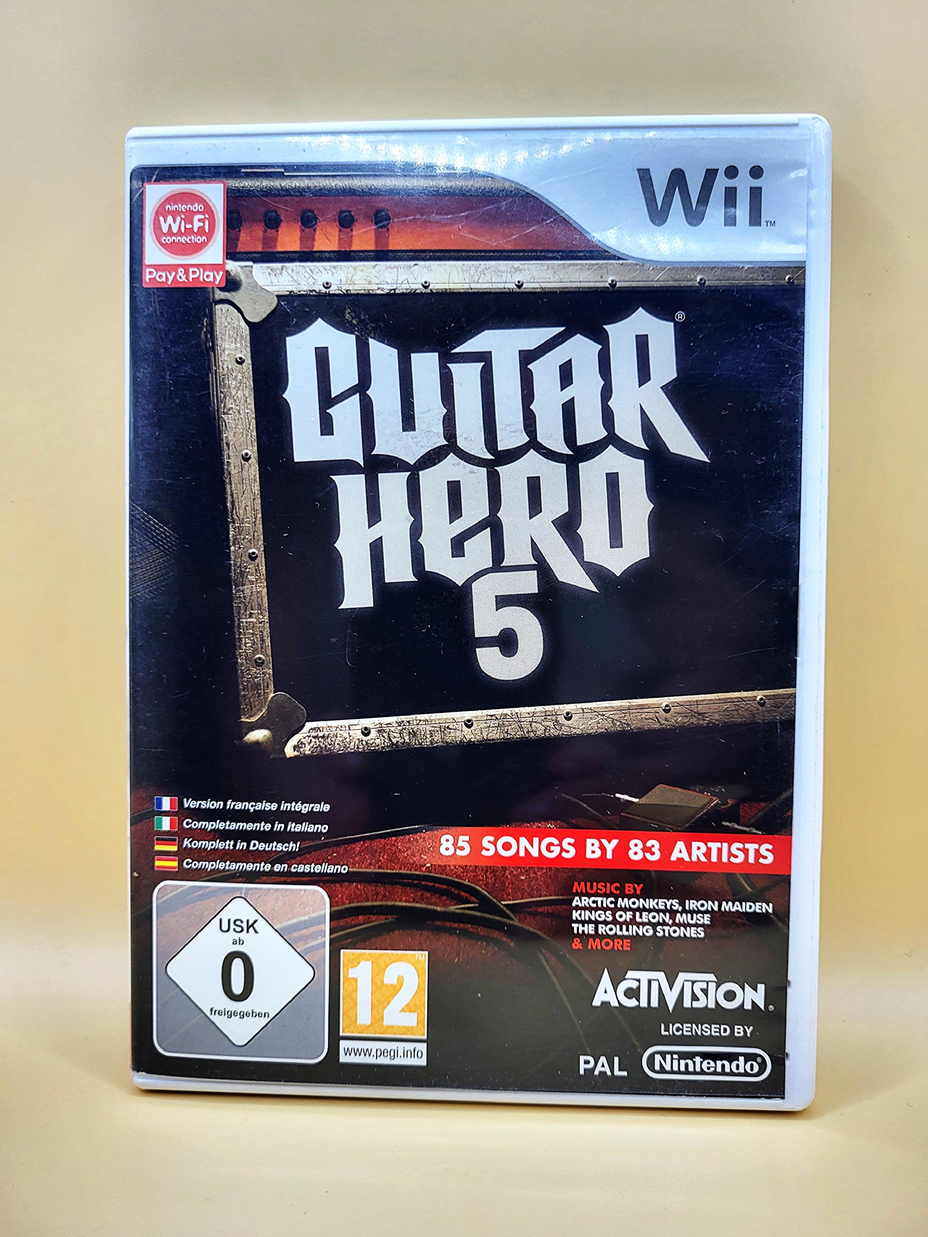Guitar Hero 5 (Game Only) - Nintendo Wii