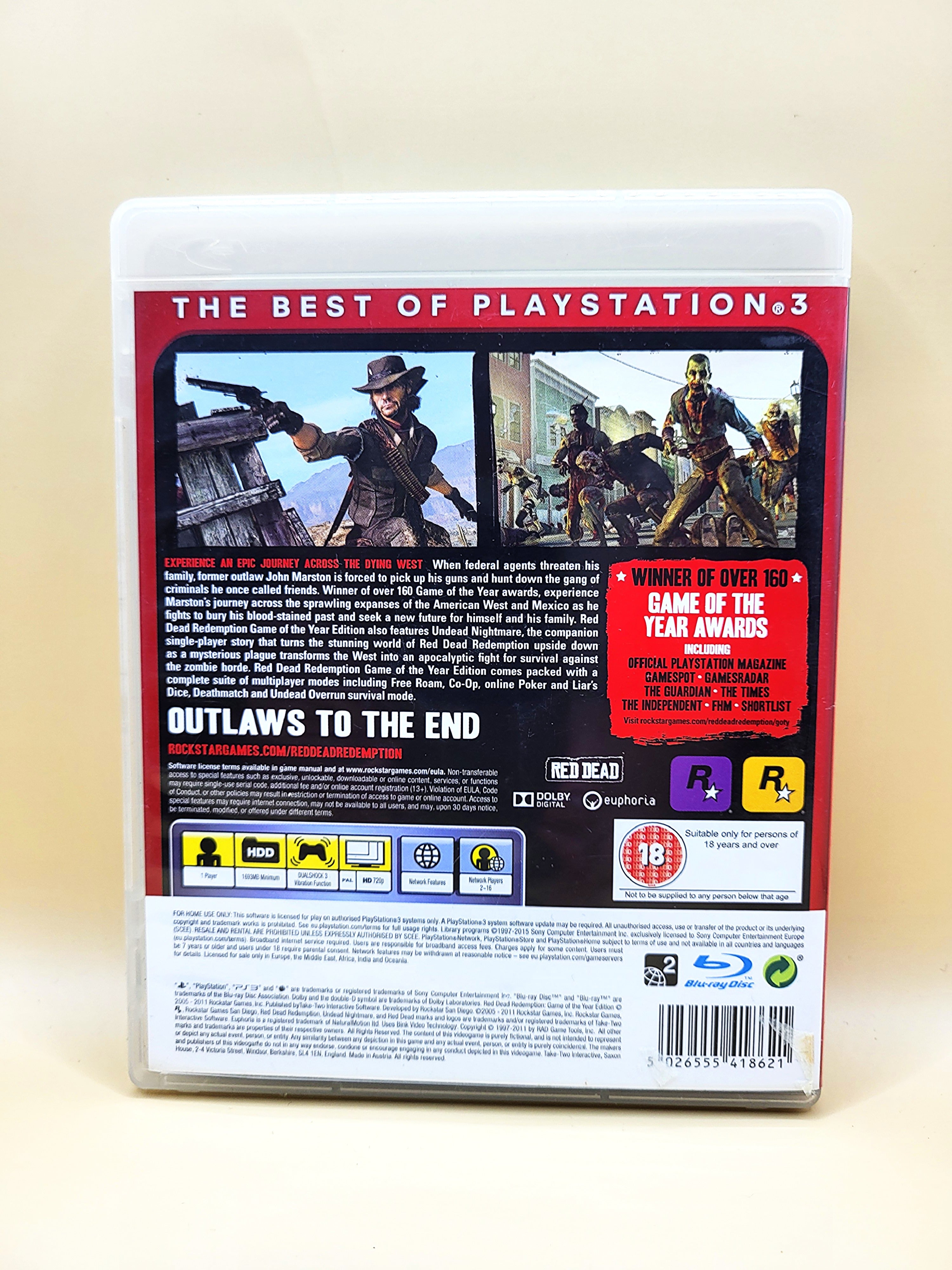 Red Dead Redemption Game Of The Year Edition - PlayStation 3 - PS3