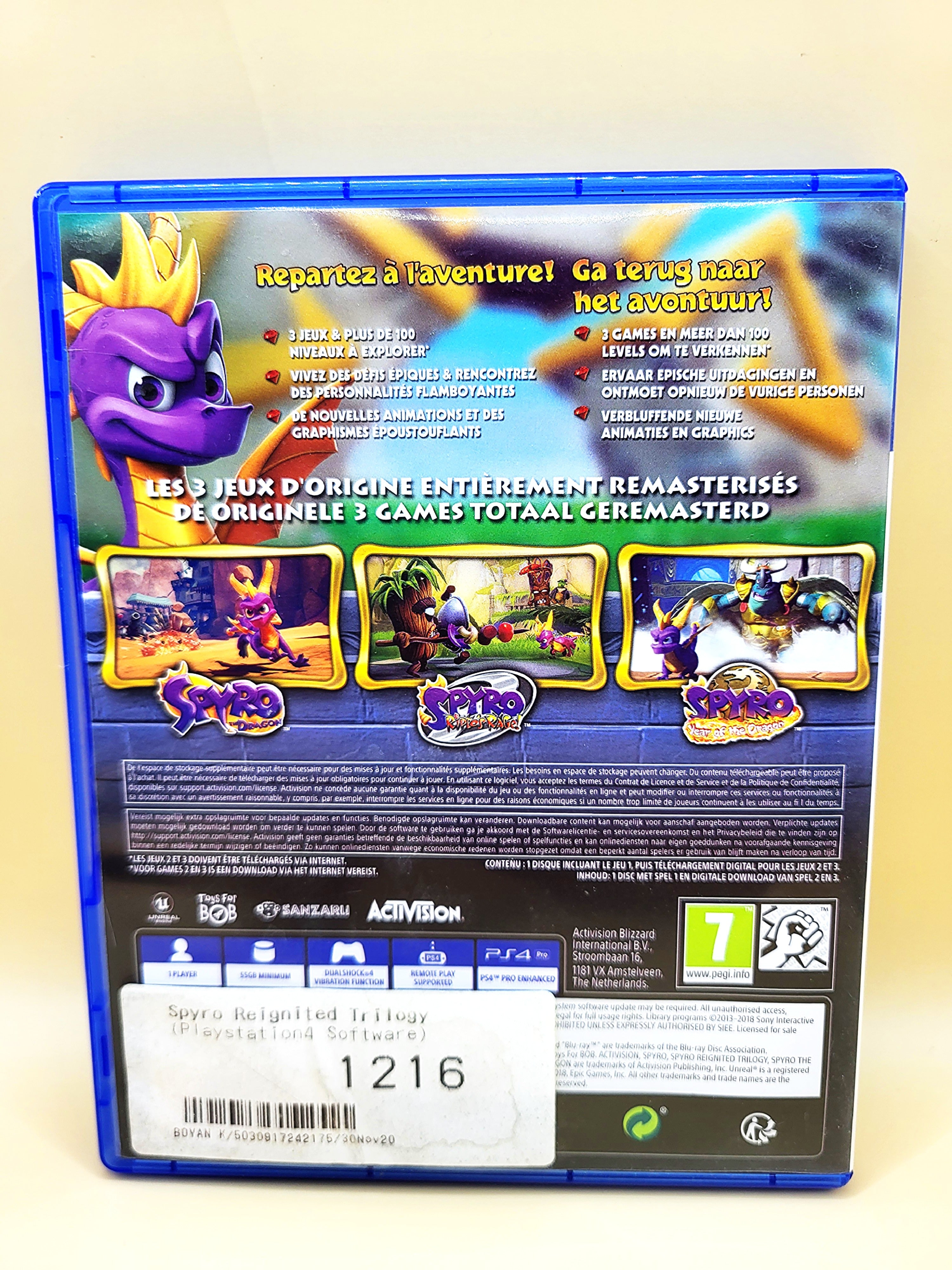 Spyro Reignited Trilogy - PlayStation 4 (PS4)