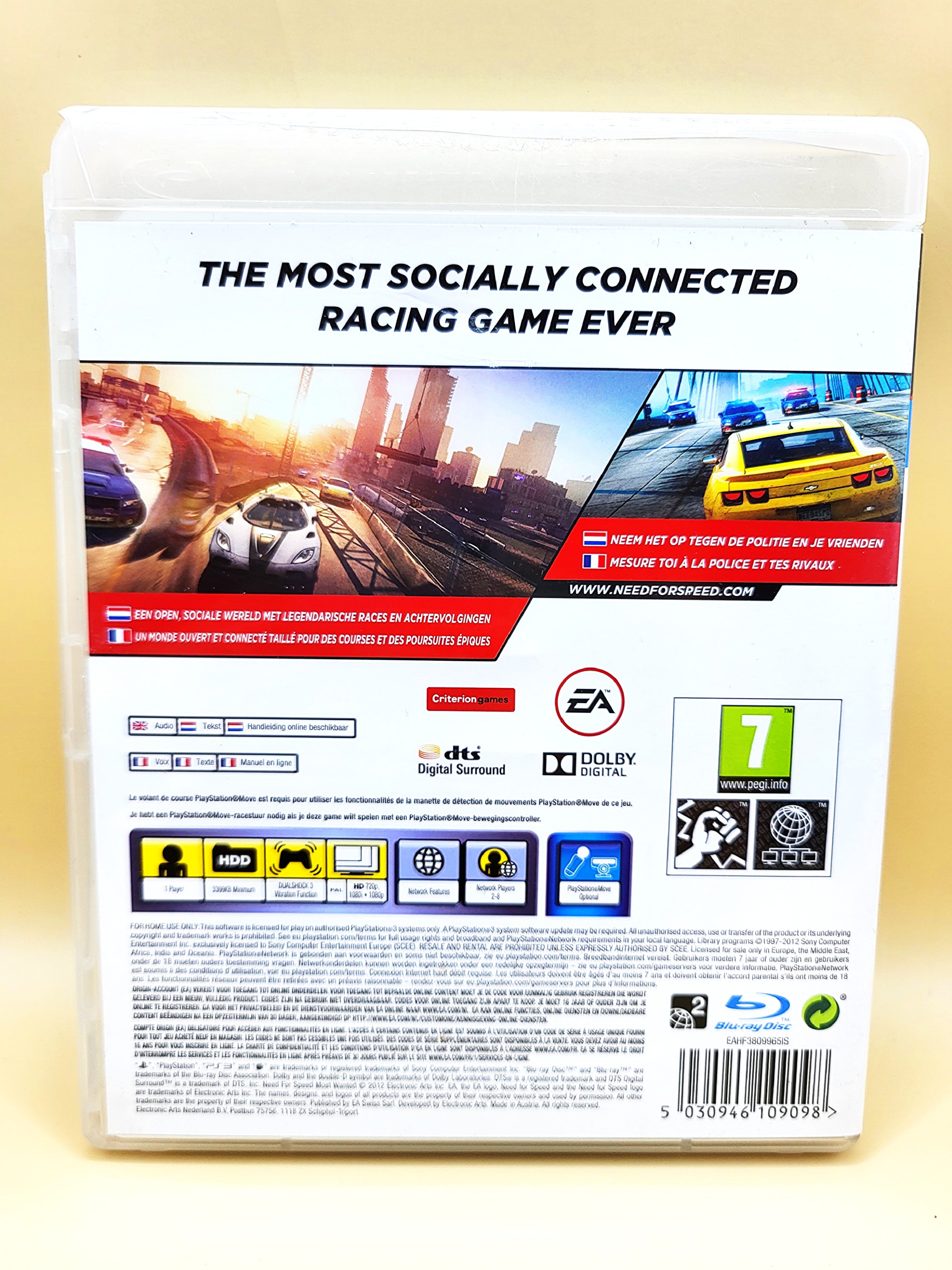 Need for Speed Most Wanted - PlayStation 3 - PS3