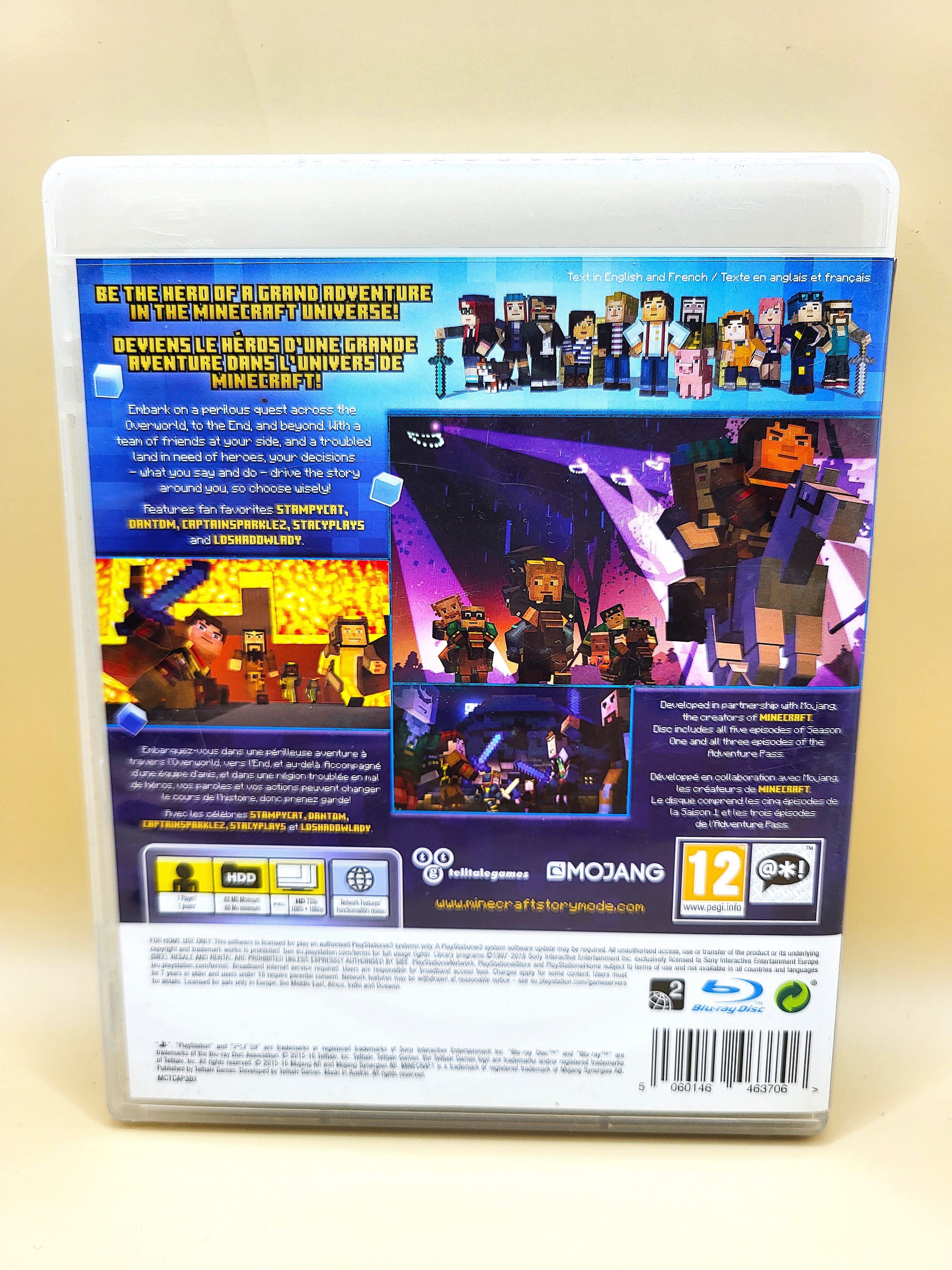 Minecraft Story Mode: The Complete Adventure - PlayStation 3 - PS3