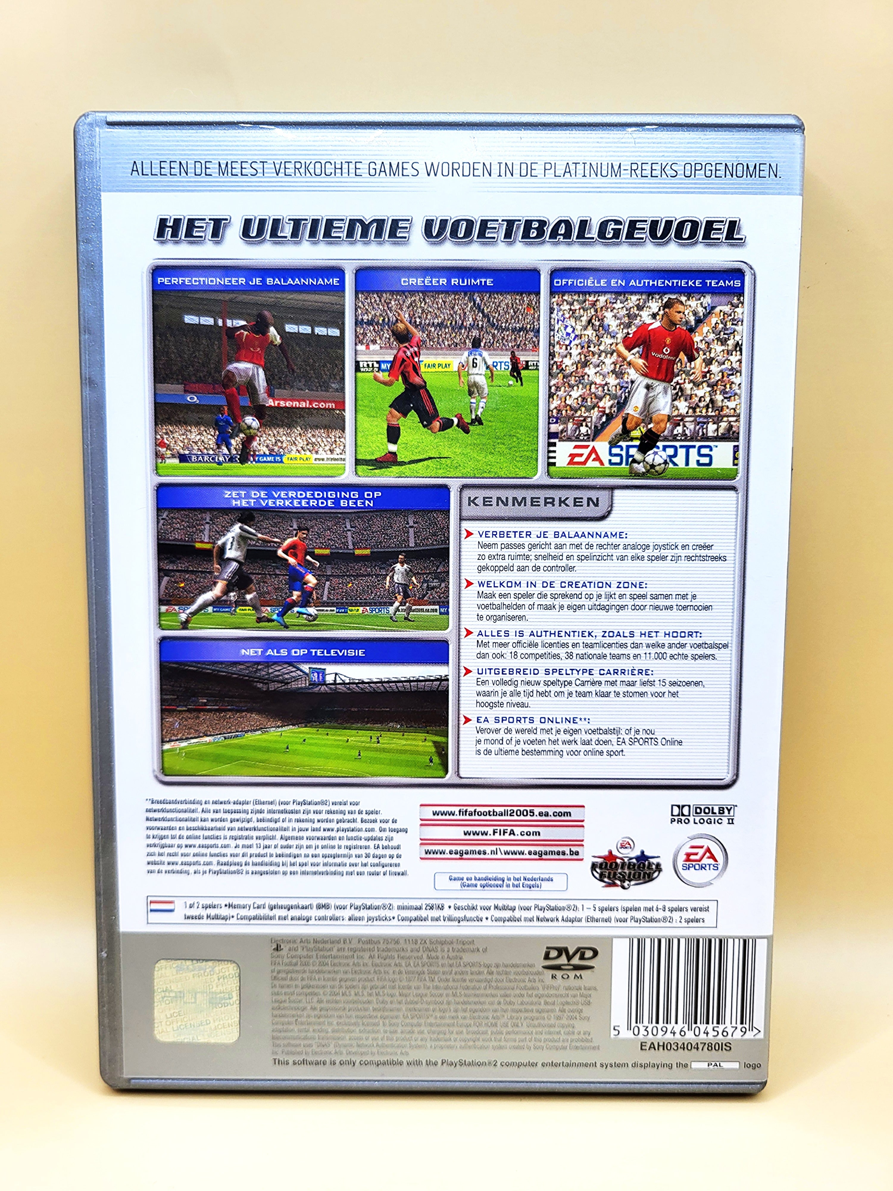 FIFA Football 2005 (Platinum) - PlayStation 2 - PS2